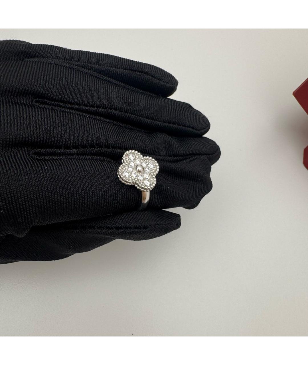 VAN CLEEF & ARPELS Серебряное кольцо из белого золота, фото 2