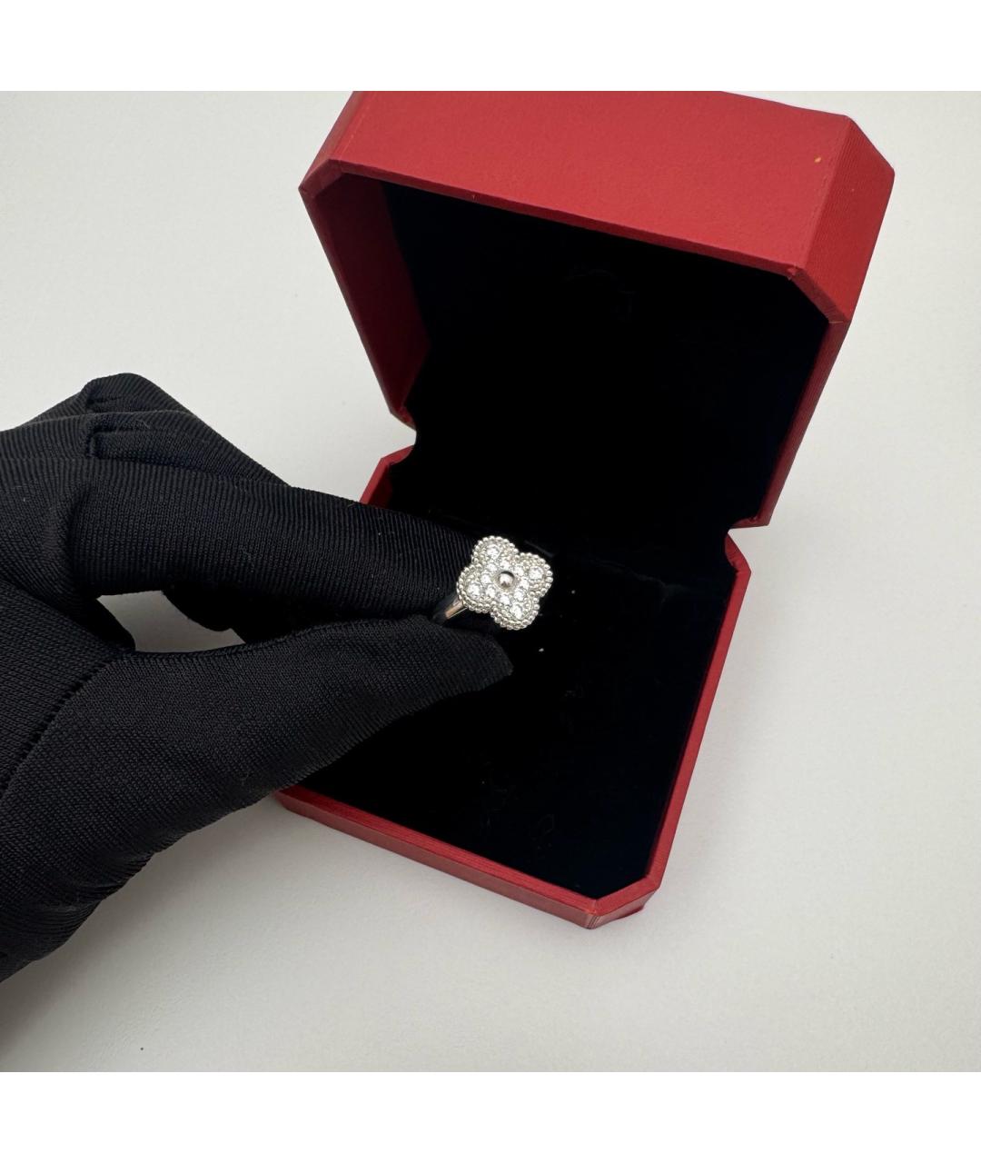 VAN CLEEF & ARPELS Серебряное кольцо из белого золота, фото 4