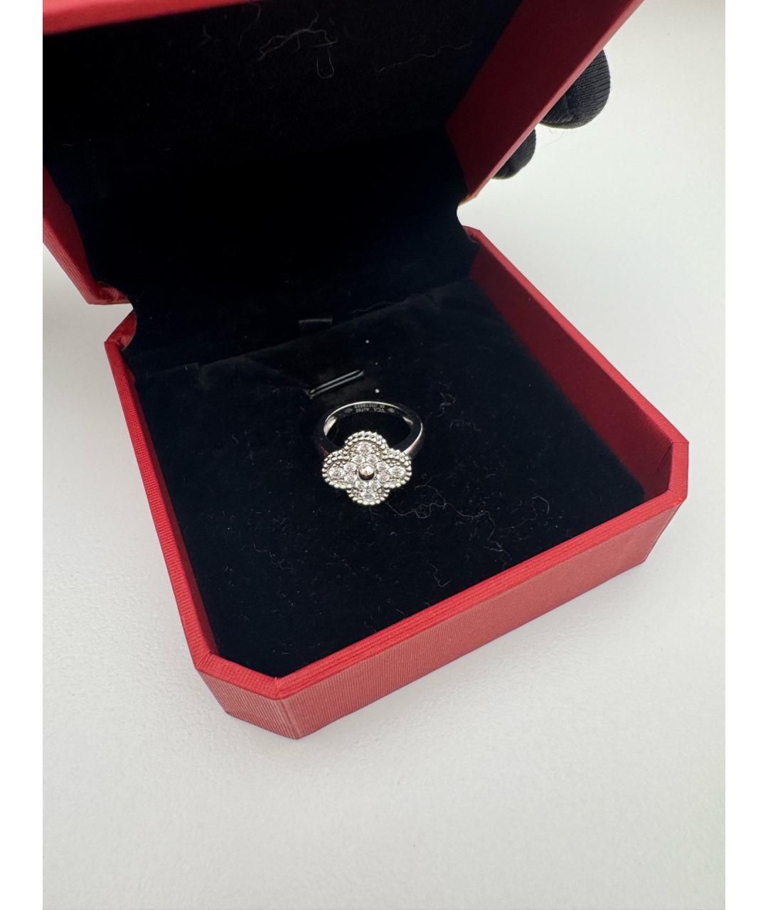 VAN CLEEF & ARPELS Серебряное кольцо из белого золота, фото 8