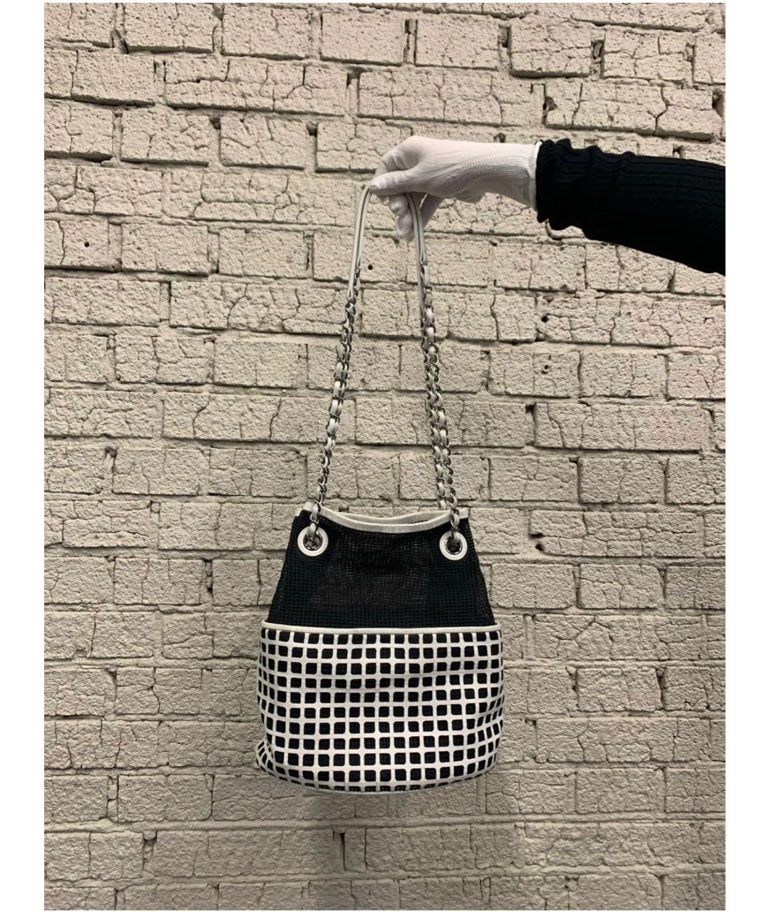 CHANEL Черная сумка через плечо, фото 3
