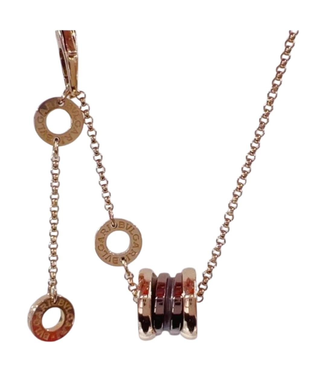 BVLGARI Золотое колье из розового золота, фото 1