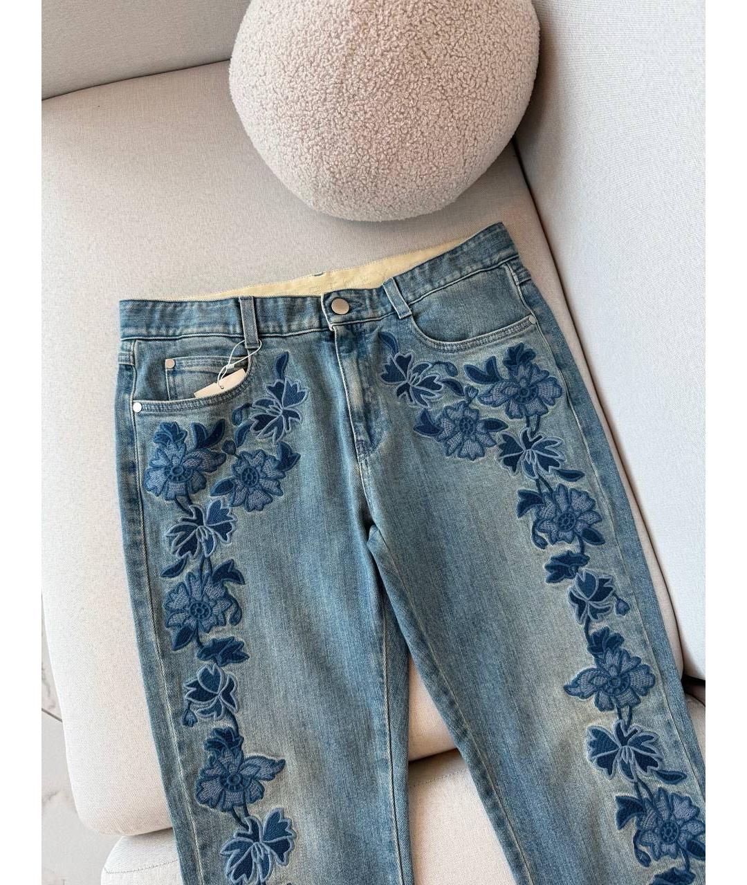 STELLA MCCARTNEY Синие джинсы слим, фото 3