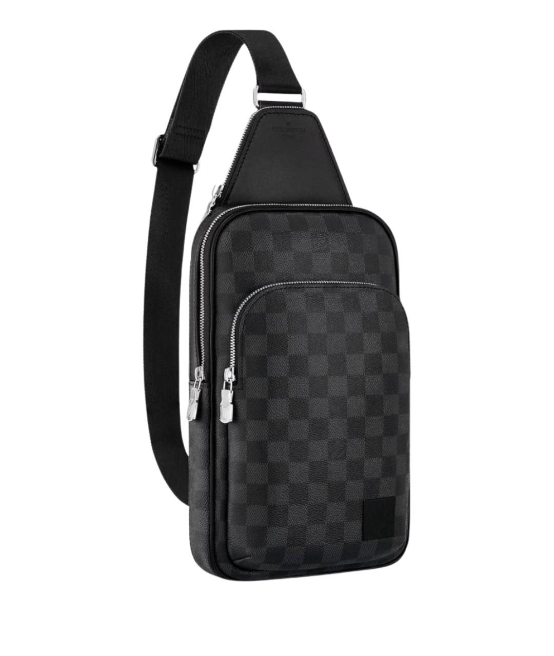 LOUIS VUITTON Серая канва сумка на плечо, фото 1