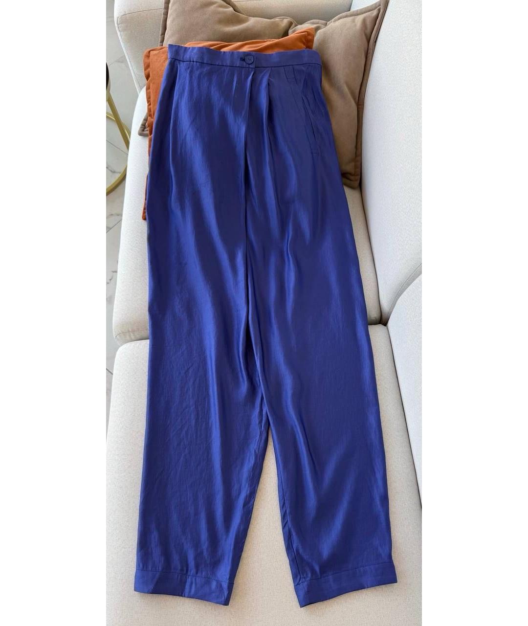 STELLA MCCARTNEY Фиолетовые брюки широкие, фото 8