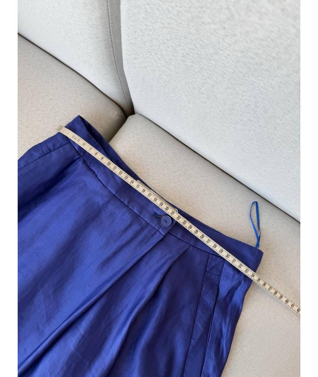 STELLA MCCARTNEY Фиолетовые брюки широкие, фото 5