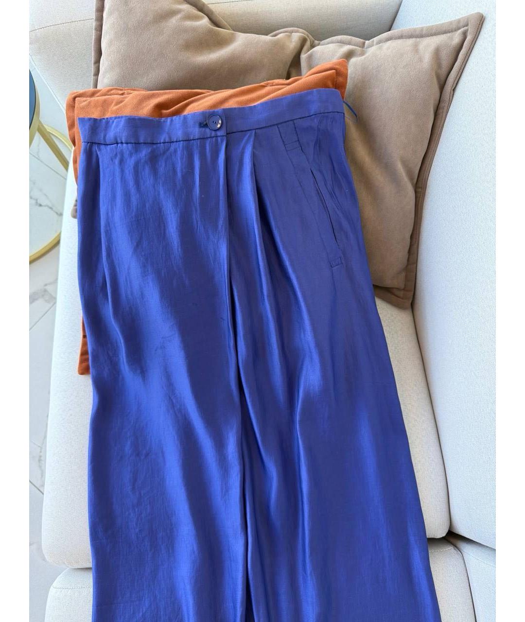 STELLA MCCARTNEY Фиолетовые брюки широкие, фото 6