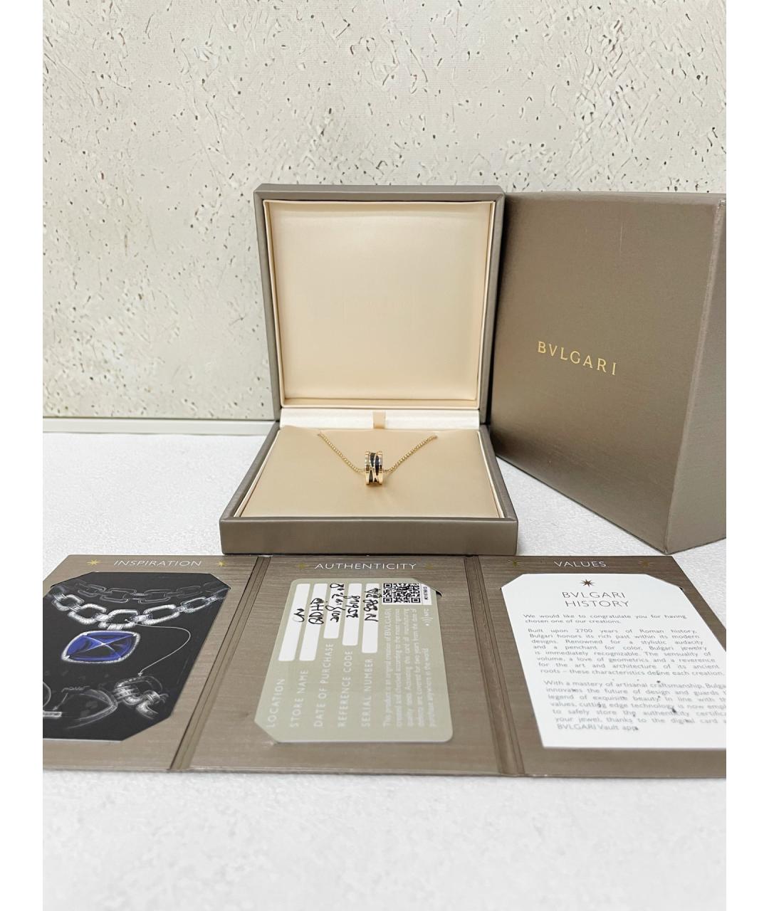 BVLGARI Золотое колье из розового золота, фото 2