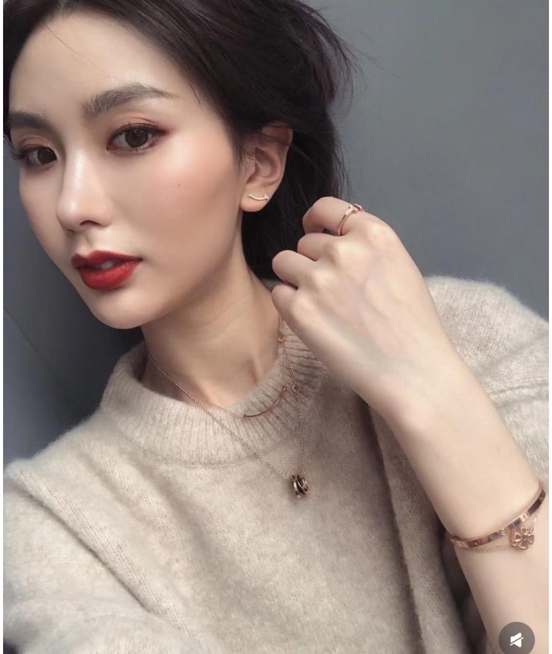BVLGARI Золотое колье из розового золота, фото 5