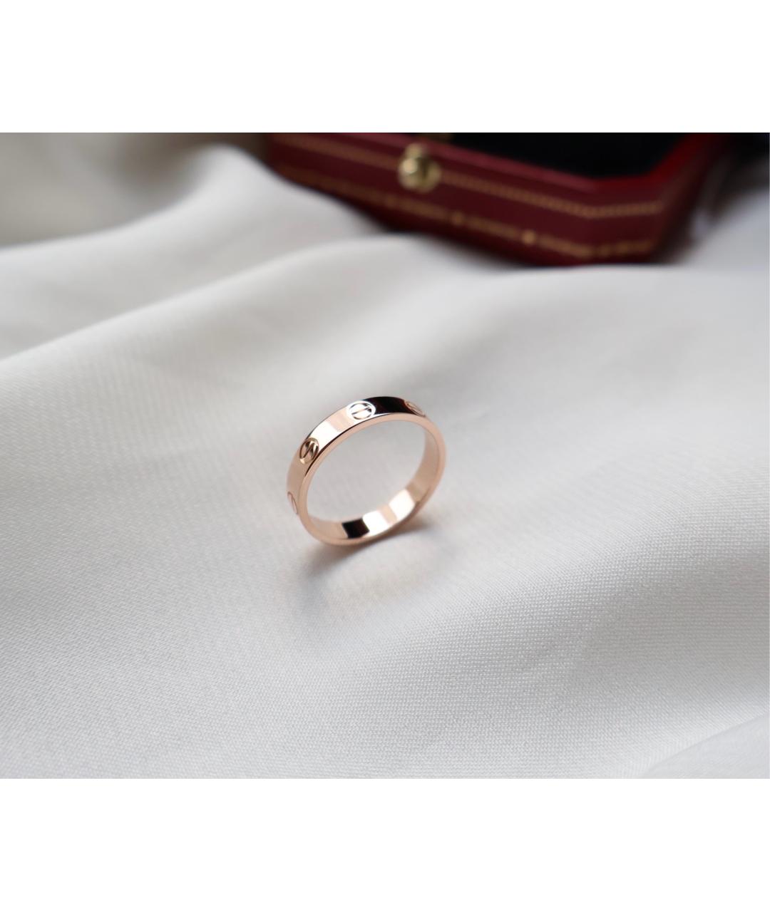 CARTIER Золотое кольцо из розового золота, фото 3