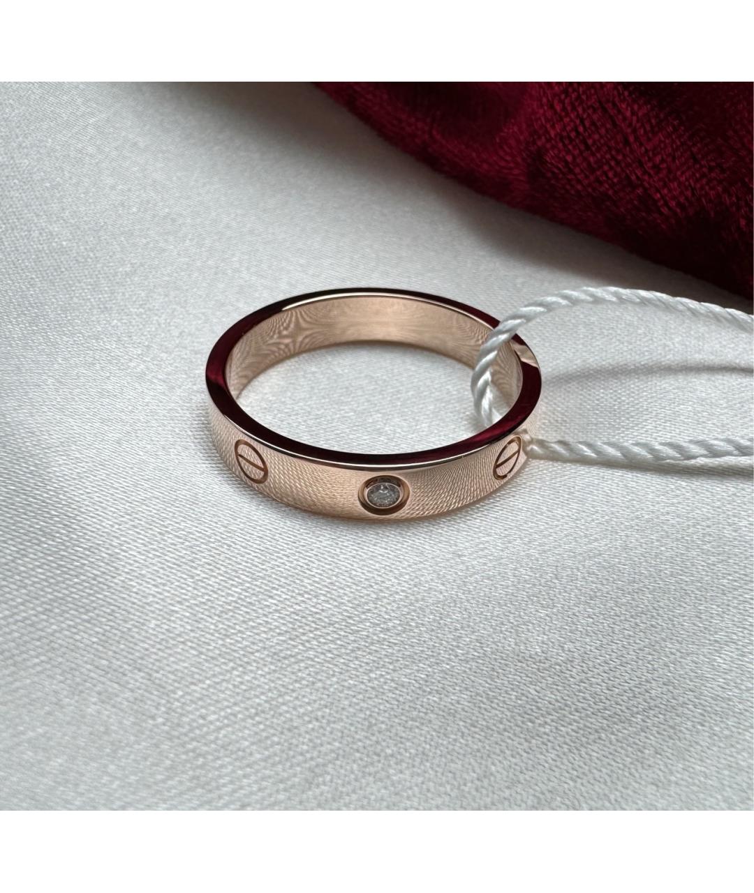 CARTIER Золотое кольцо из розового золота, фото 5