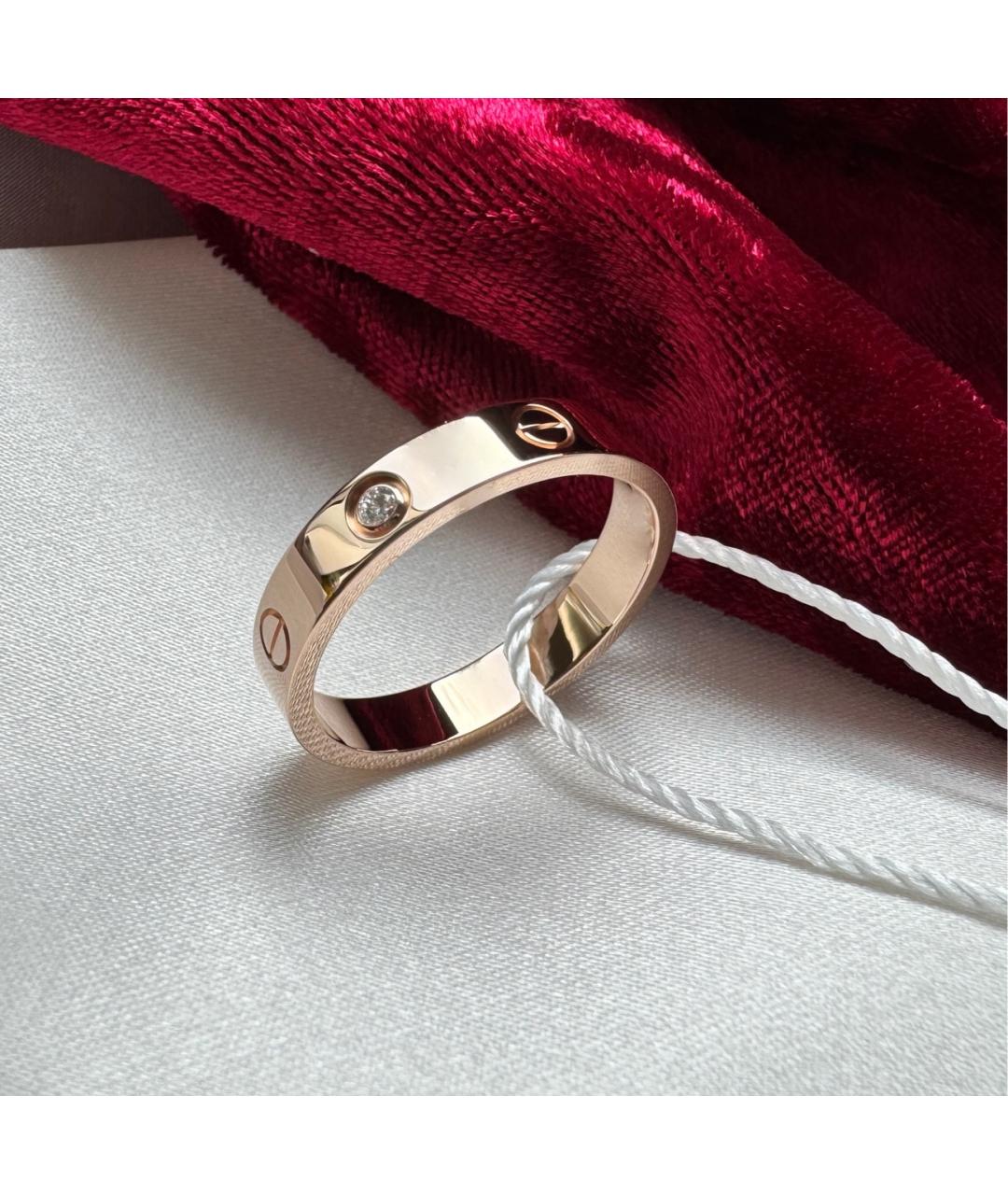 CARTIER Золотое кольцо из розового золота, фото 3