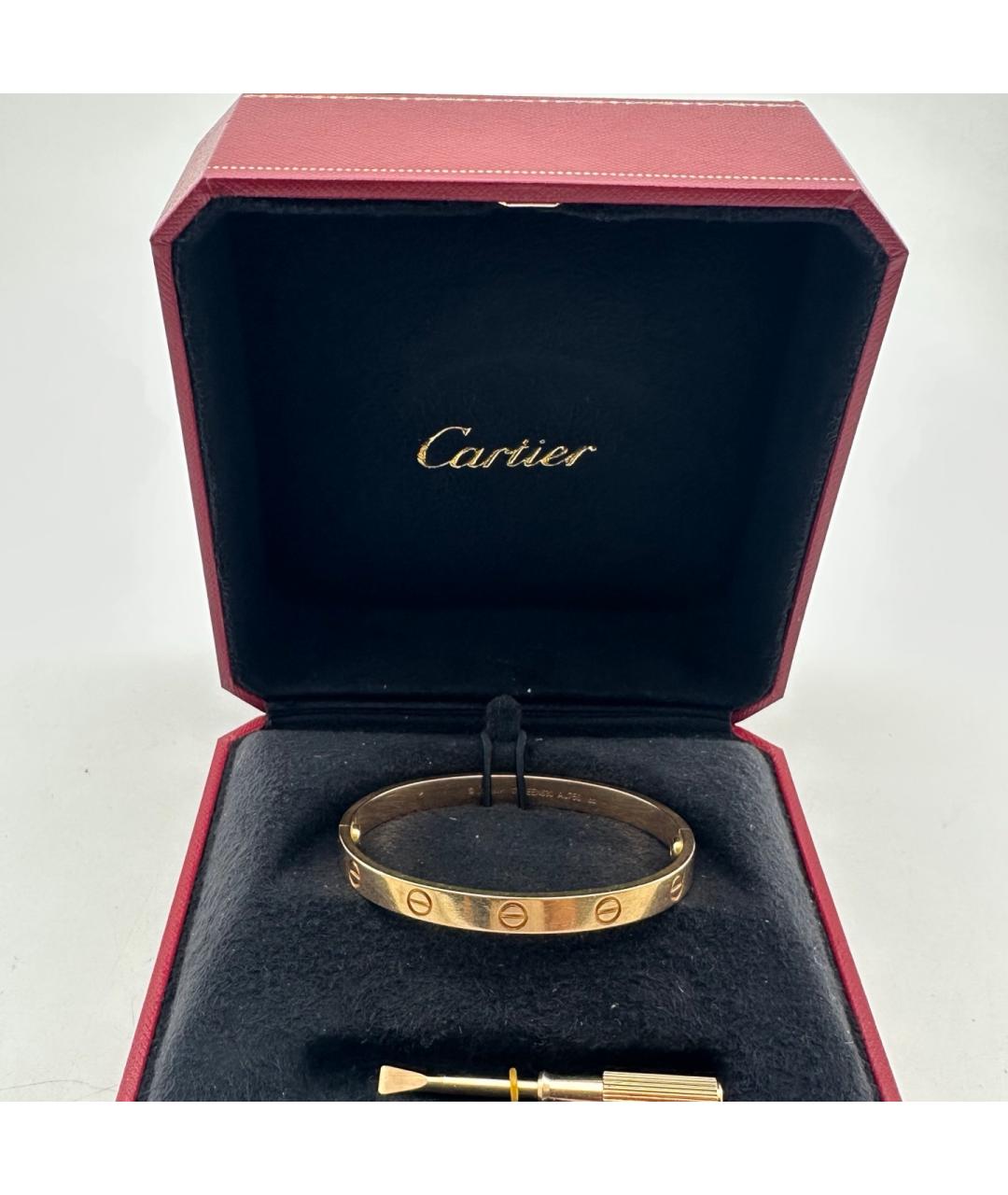 CARTIER Золотой браслет из розового золота, фото 4