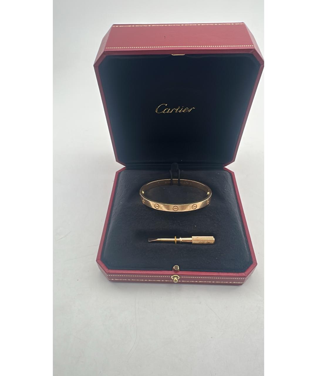 CARTIER Золотой браслет из розового золота, фото 2