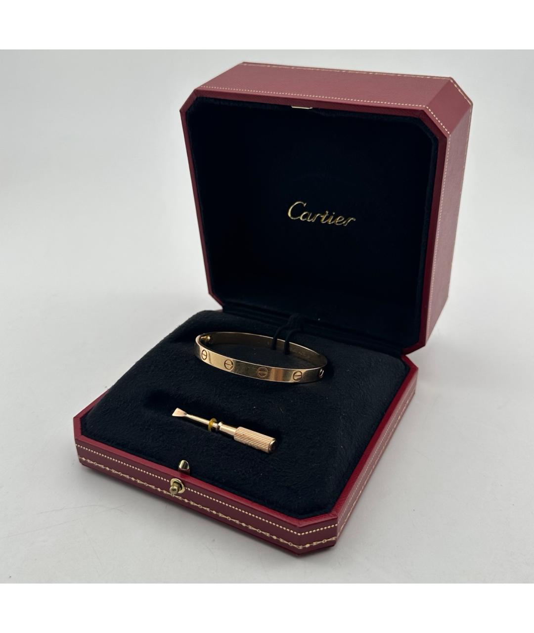 CARTIER Золотой браслет из розового золота, фото 6
