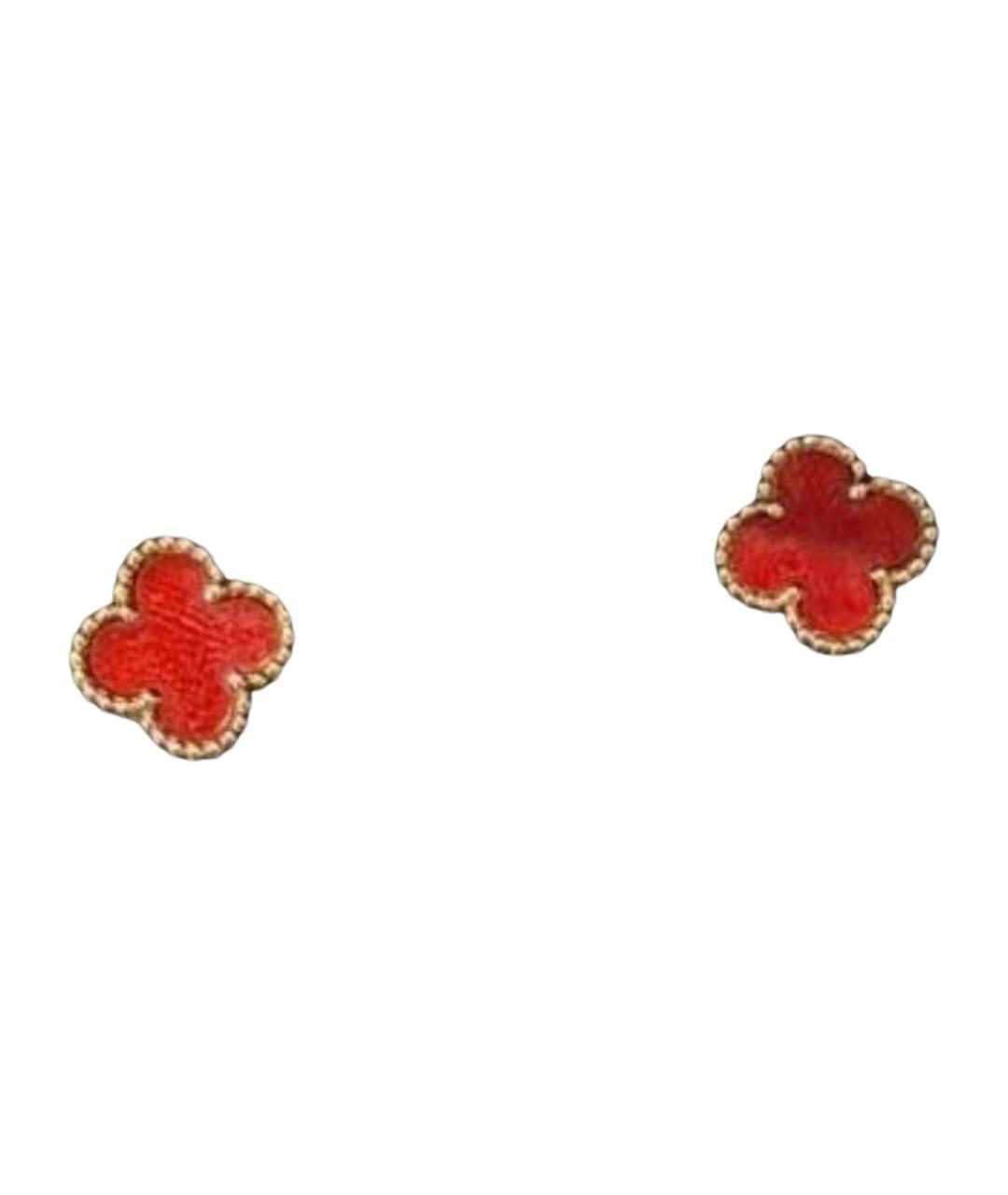 VAN CLEEF & ARPELS Золотые серьги из розового золота, фото 1