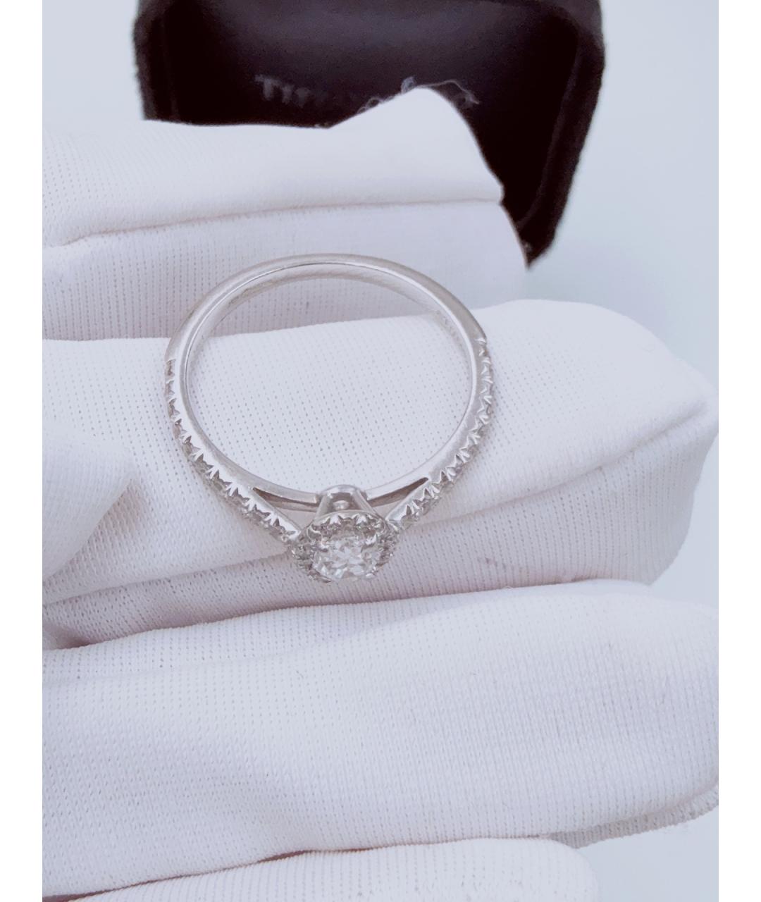 TIFFANY&CO Серебряное платиновое кольцо, фото 5