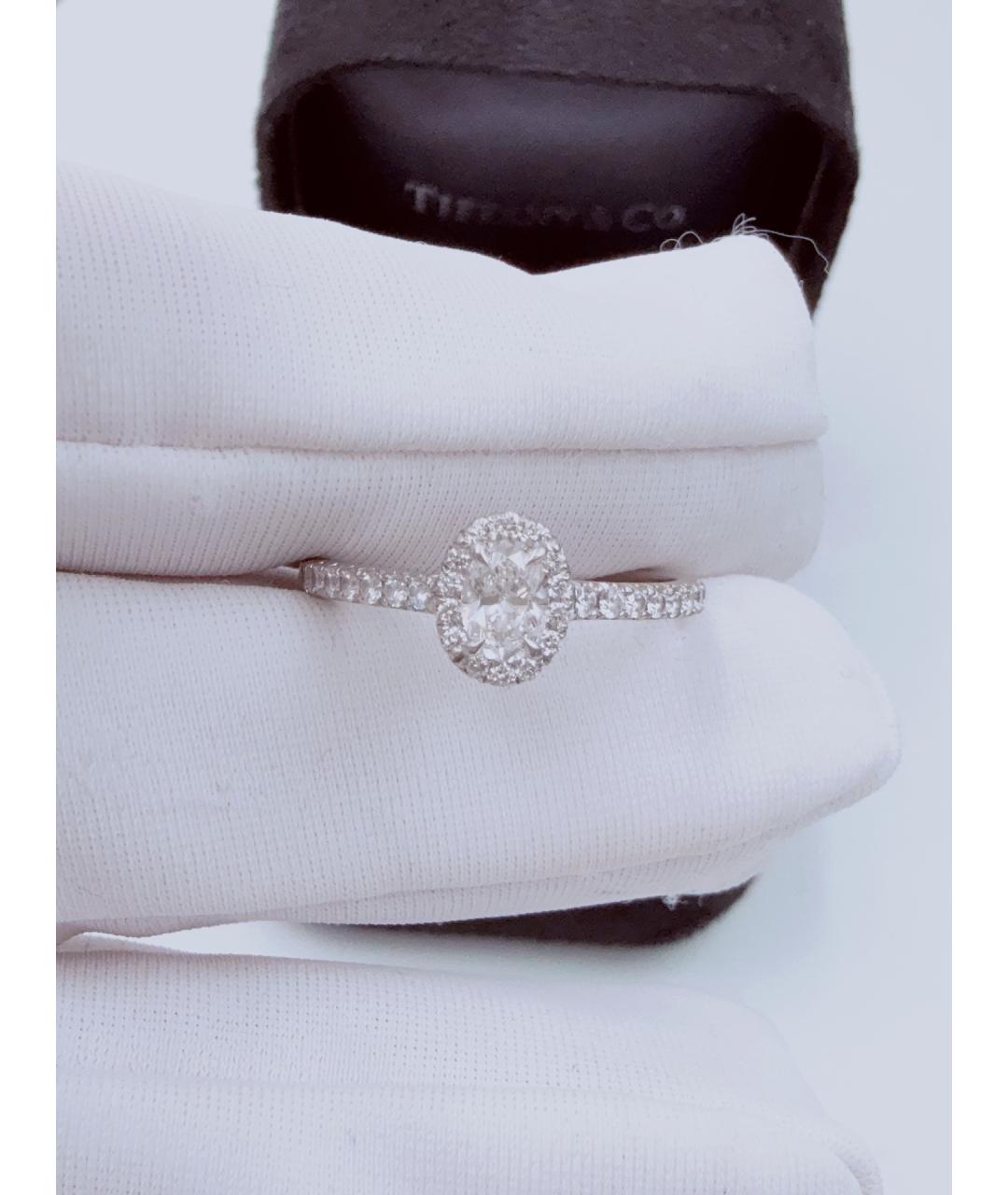 TIFFANY&CO Серебряное платиновое кольцо, фото 2