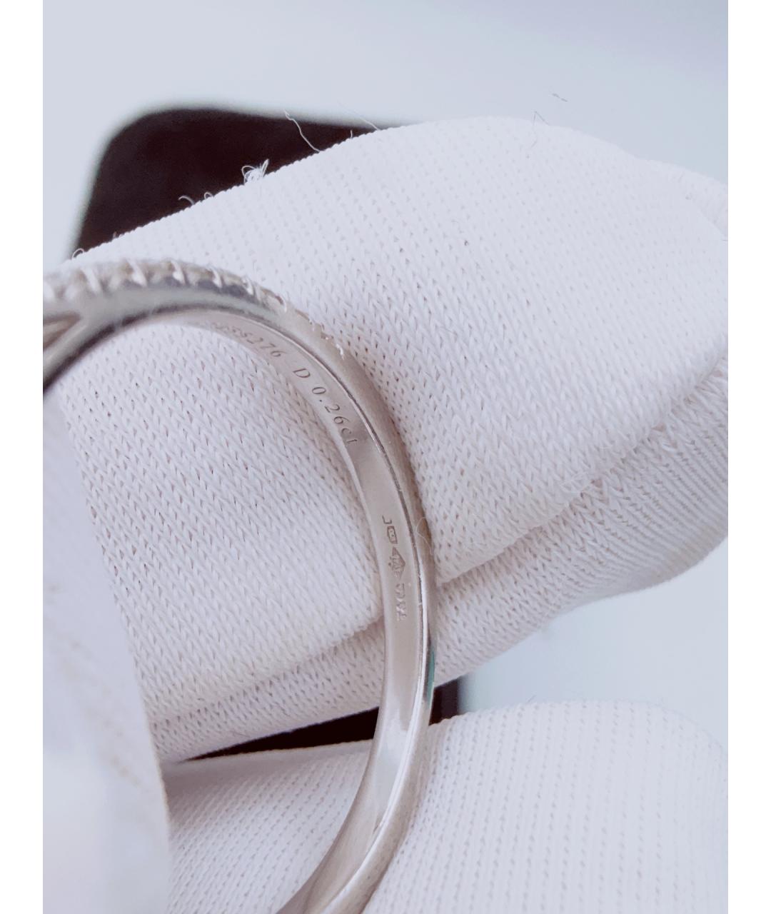 TIFFANY&CO Серебряное платиновое кольцо, фото 7