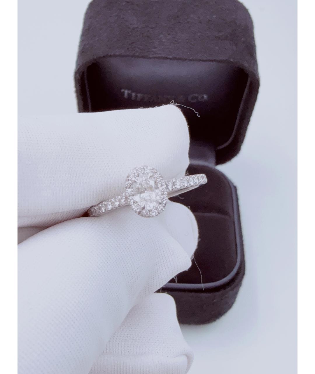 TIFFANY&CO Серебряное платиновое кольцо, фото 4