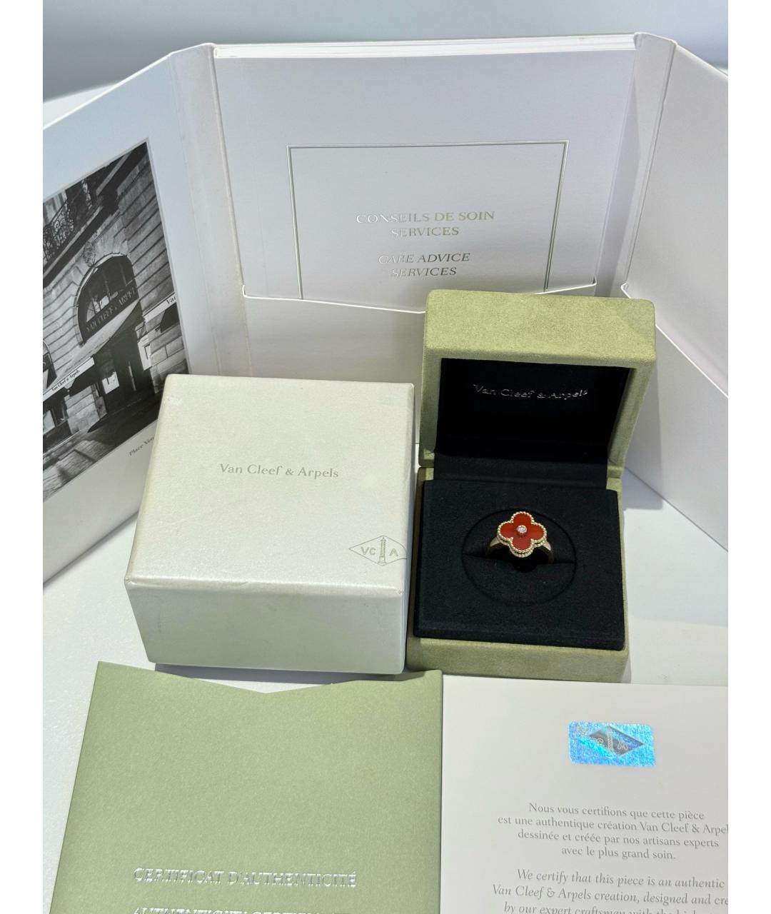 VAN CLEEF & ARPELS Золотое кольцо из желтого золота, фото 3