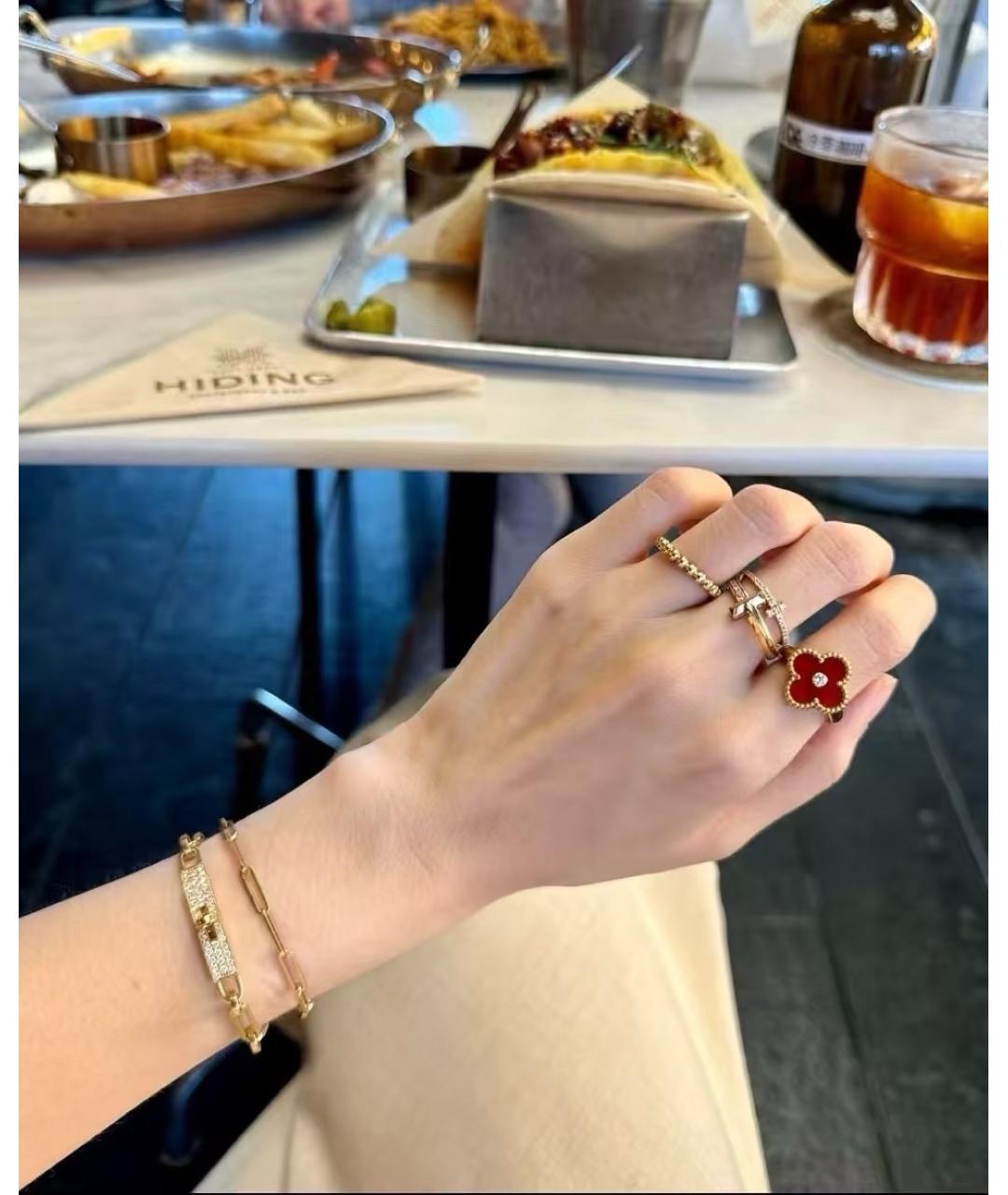 VAN CLEEF & ARPELS Золотое кольцо из желтого золота, фото 7