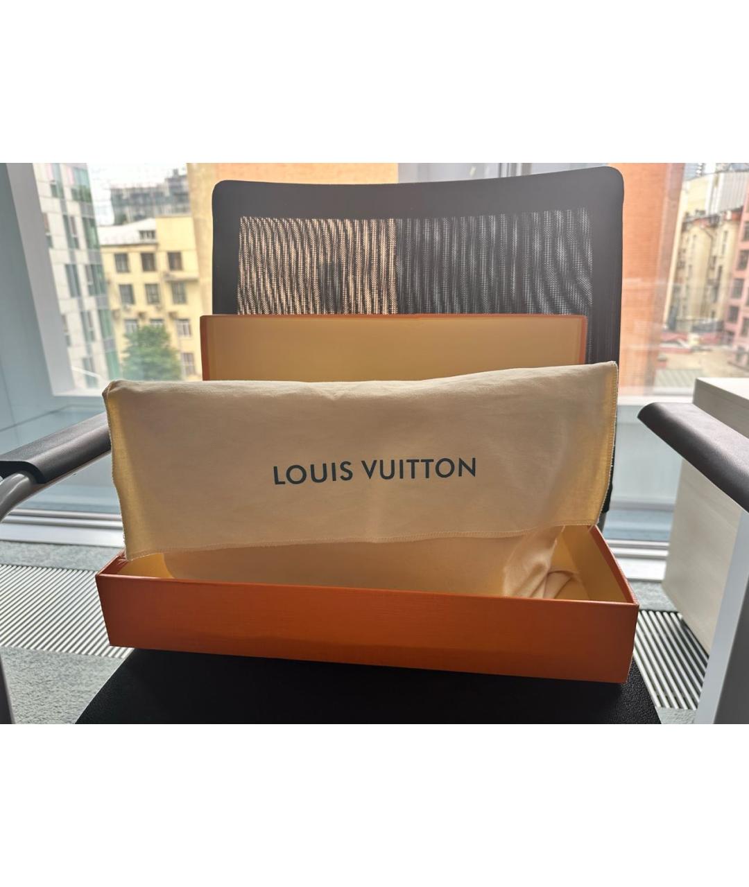 LOUIS VUITTON Белая канва сумка тоут, фото 6