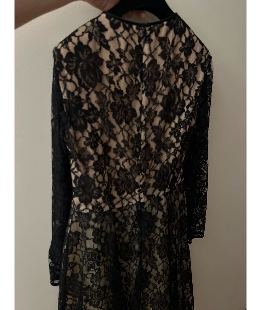MICHAEL KORS Черное кружевное вечернее платье, фото 2