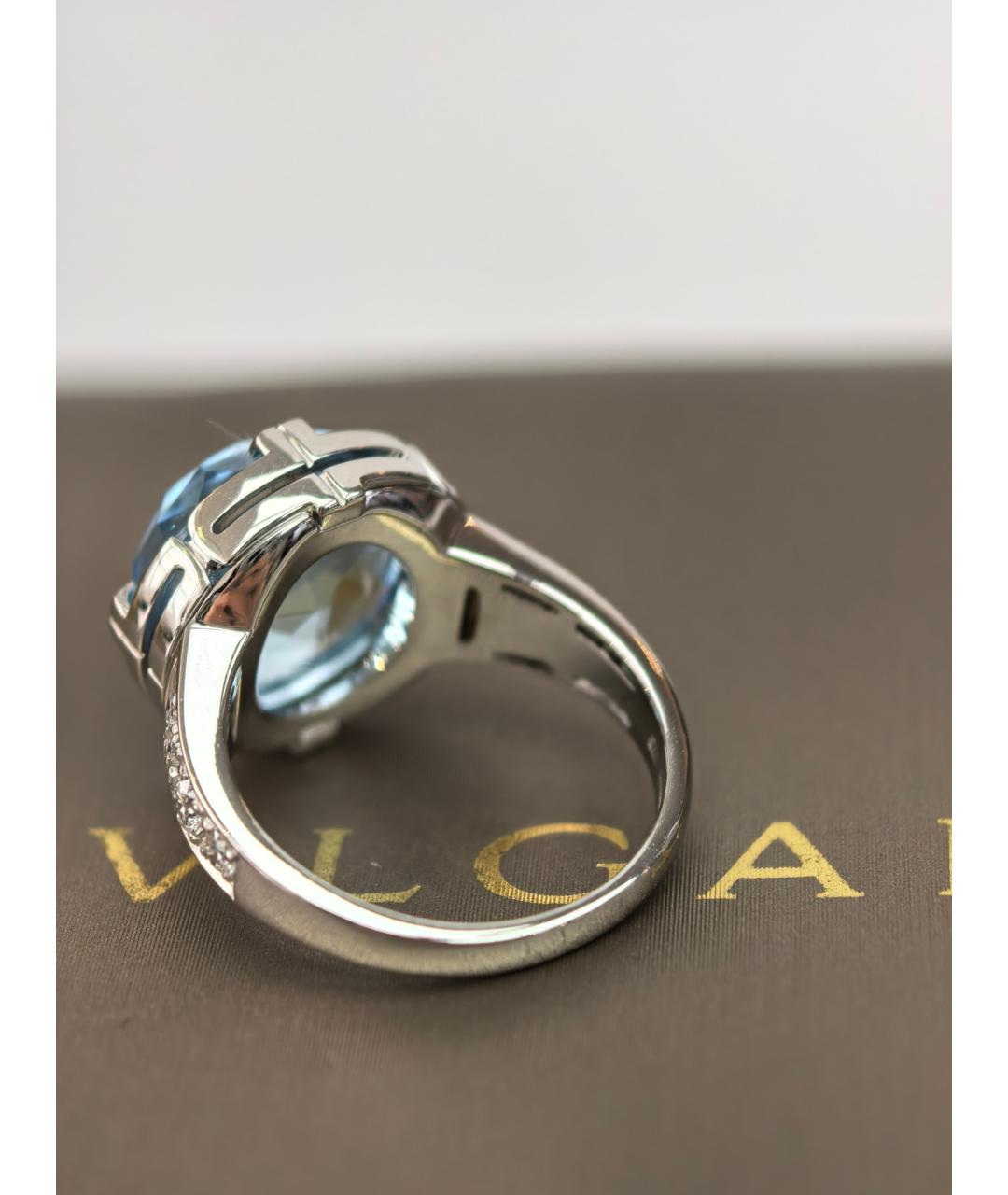 BVLGARI Серебряное кольцо из белого золота, фото 6