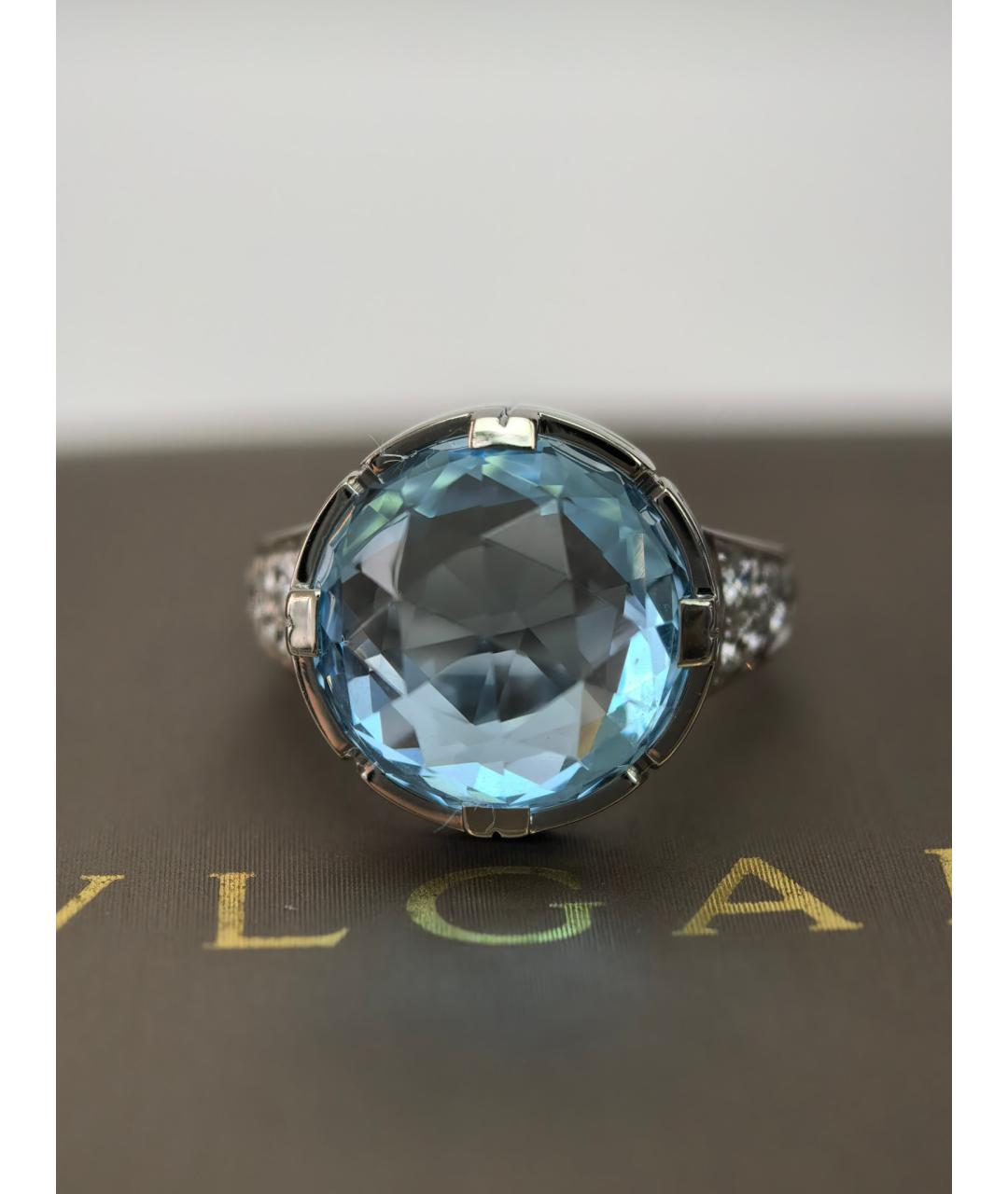BVLGARI Серебряное кольцо из белого золота, фото 2