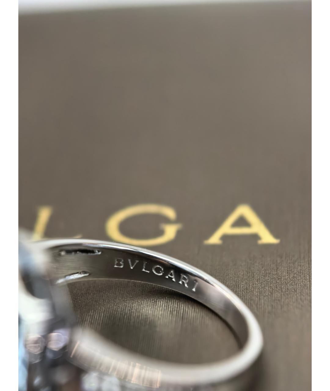 BVLGARI Серебряное кольцо из белого золота, фото 5