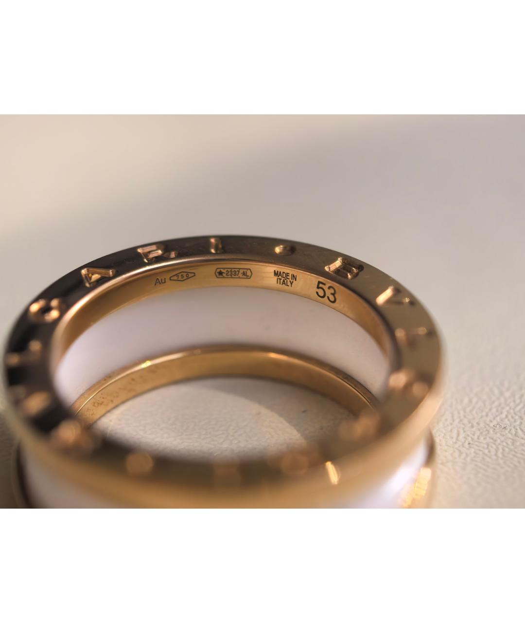 BVLGARI Золотое кольцо из розового золота, фото 2