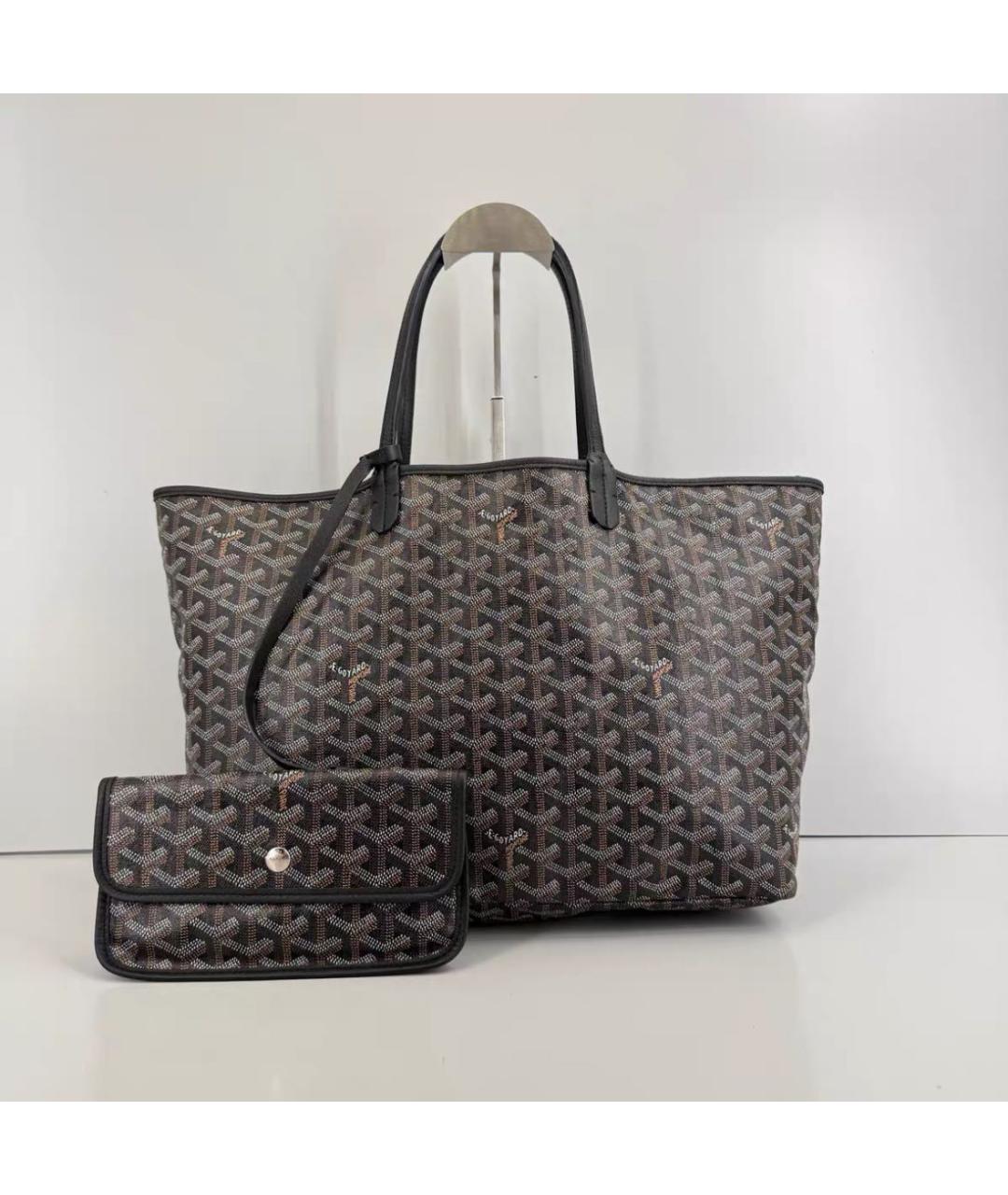 GOYARD Черная сумка тоут, фото 2