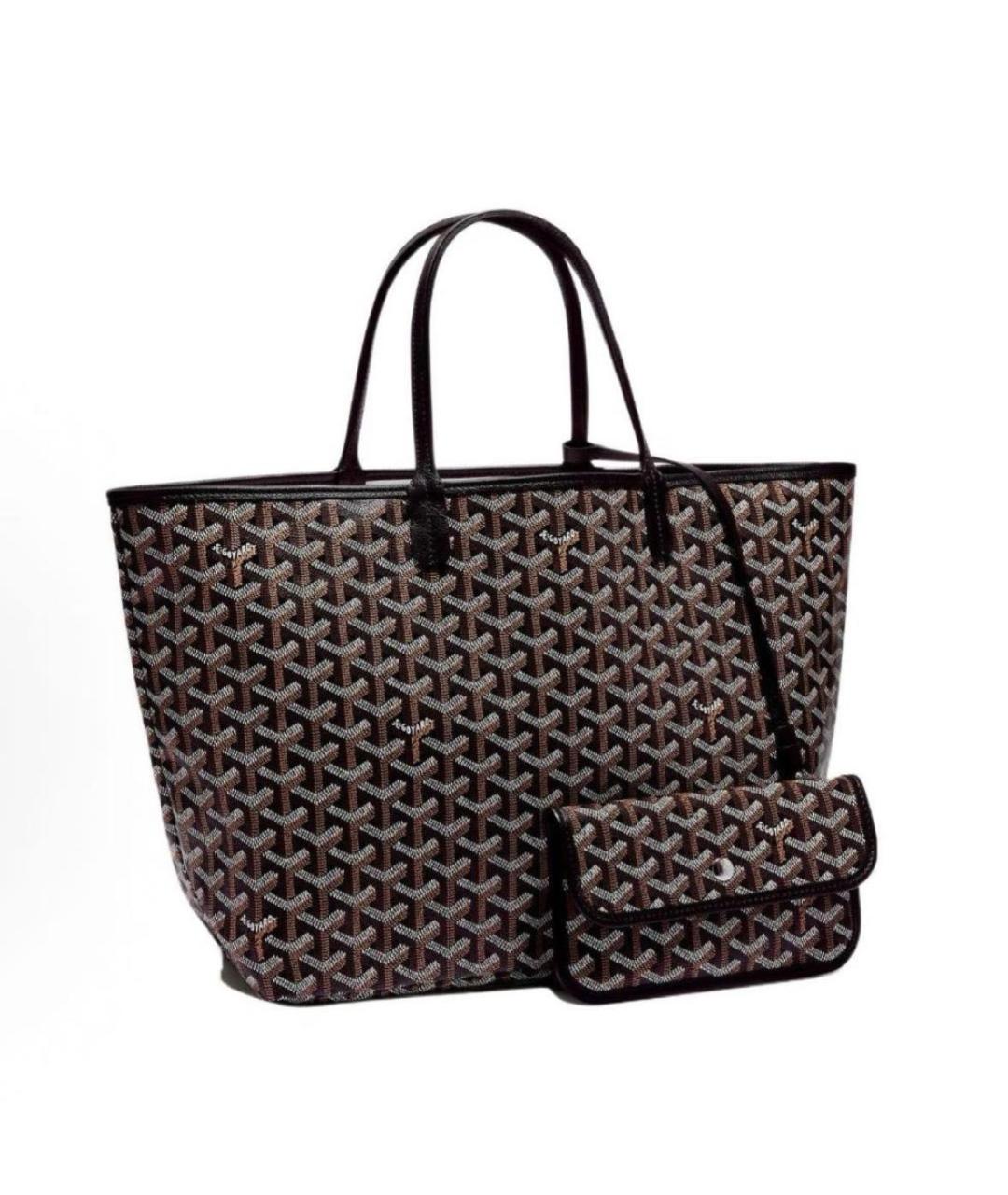 GOYARD Черная сумка тоут, фото 7