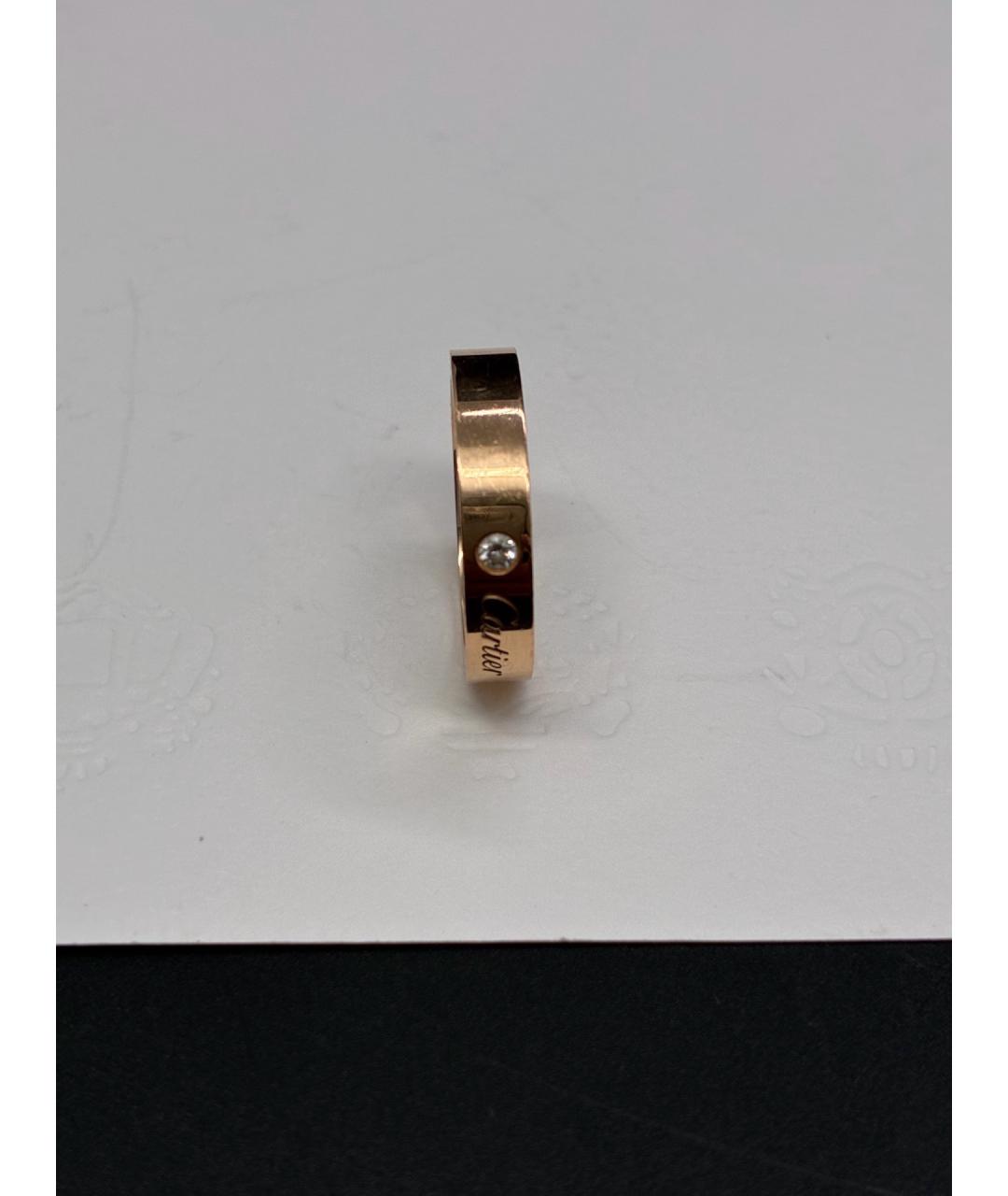 CARTIER Золотое кольцо из розового золота, фото 4