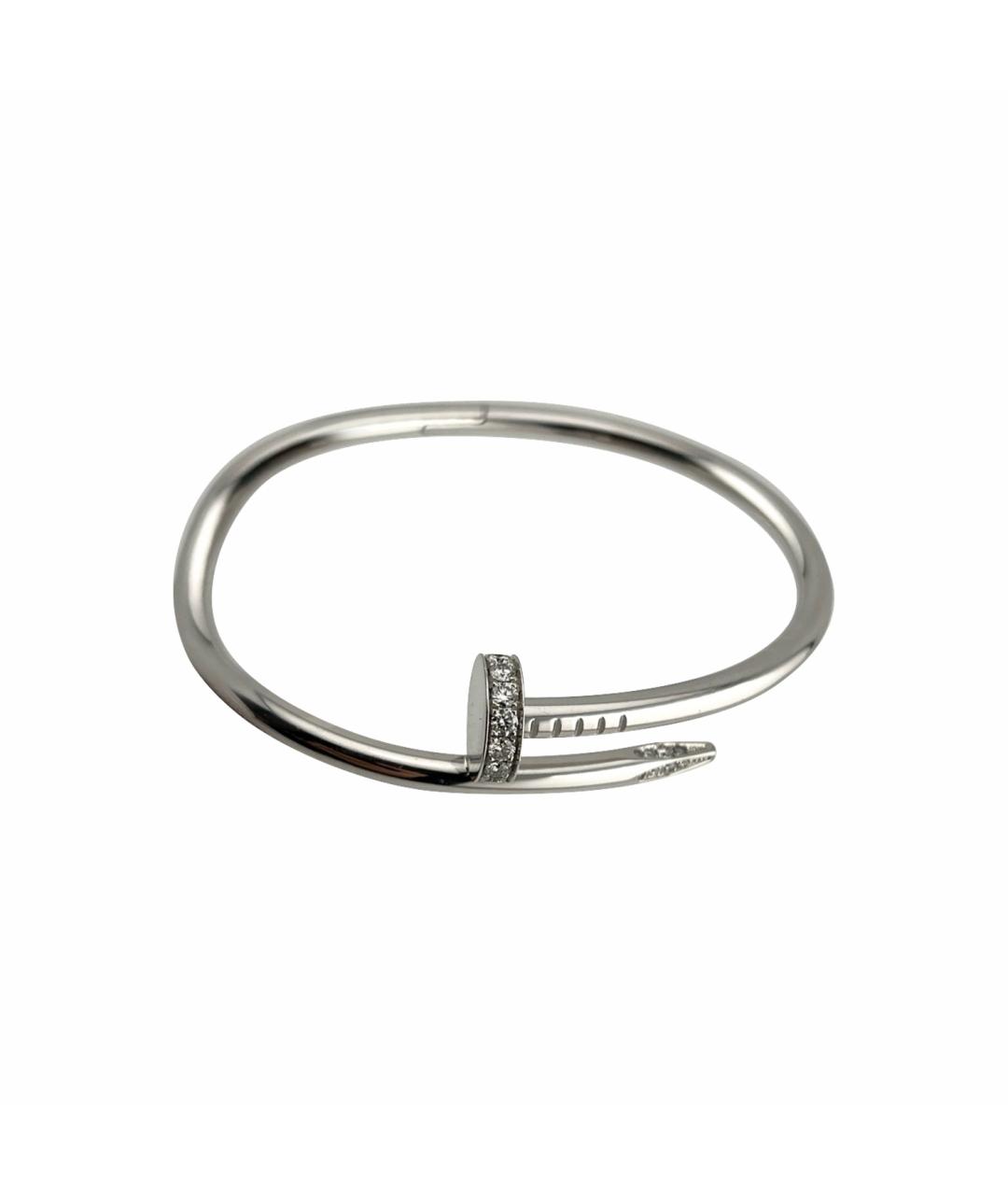 CARTIER Серебряный браслет из белого золота, фото 1