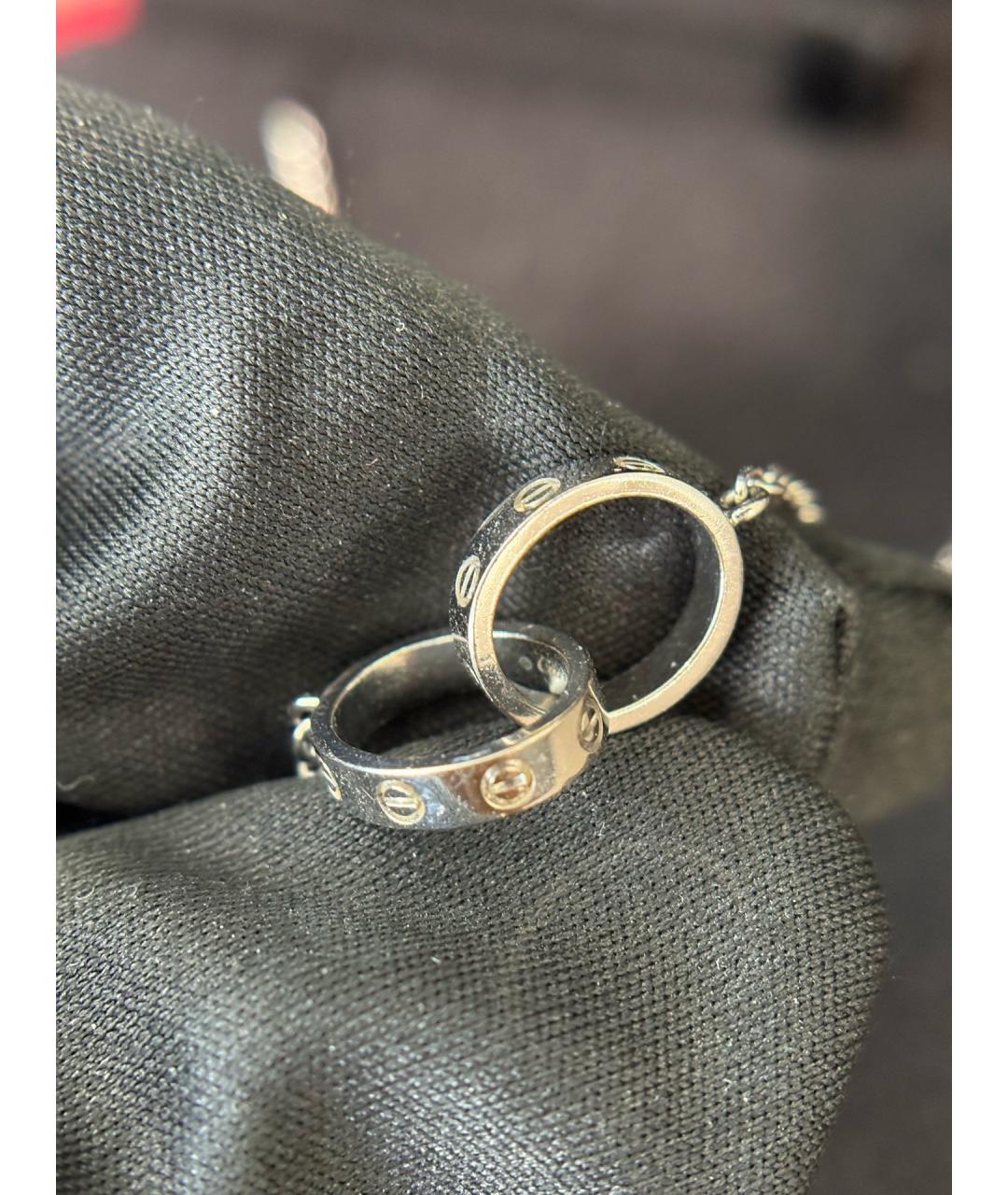 CARTIER Серебряная подвеска из белого золота, фото 5