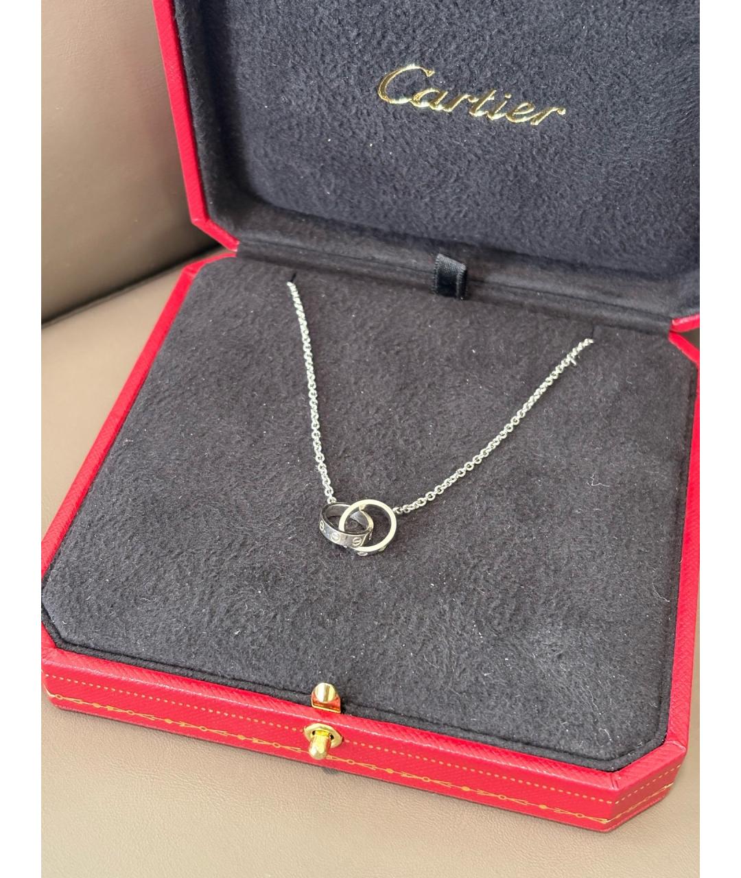 CARTIER Серебряная подвеска из белого золота, фото 7