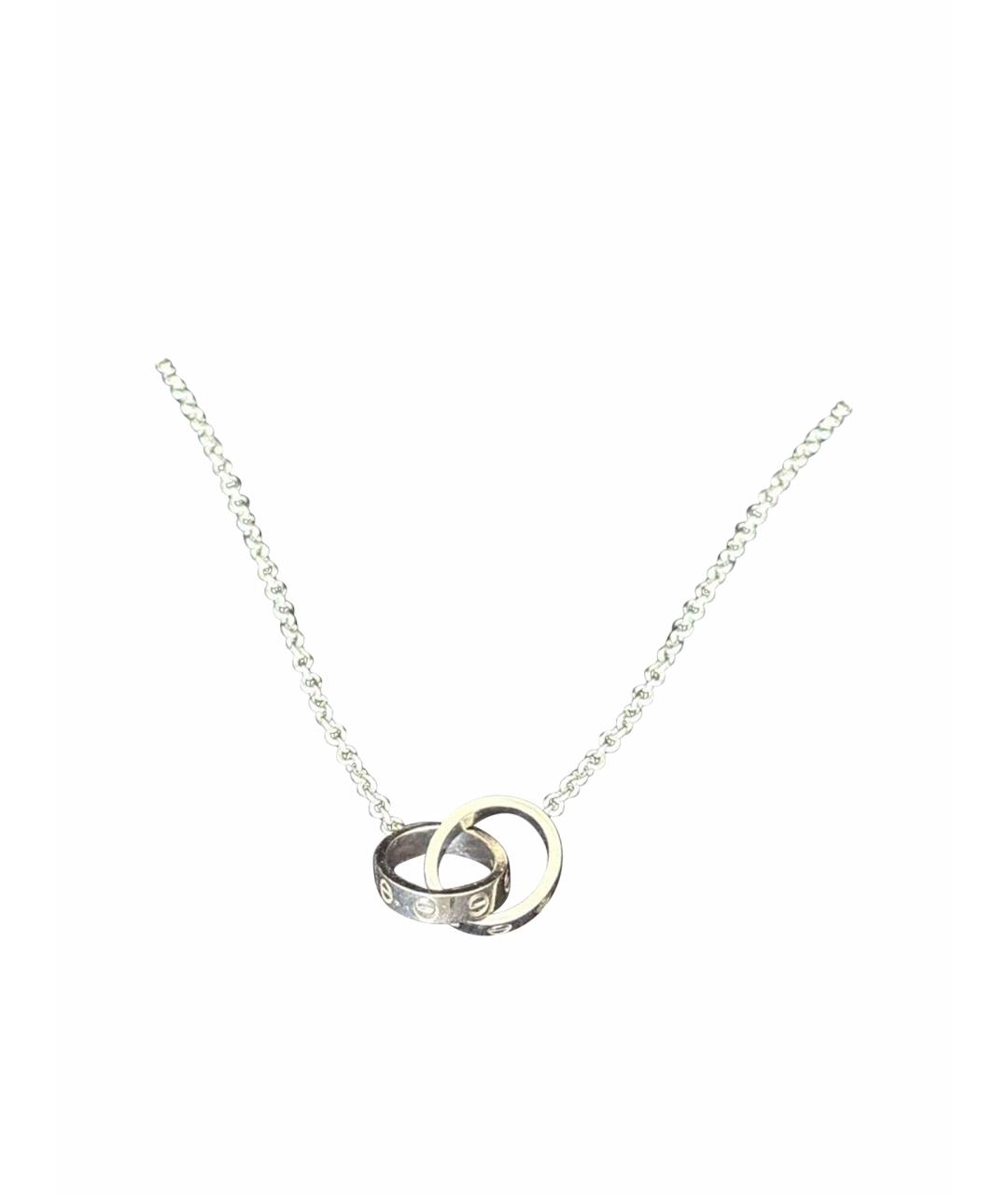 CARTIER Серебряная подвеска из белого золота, фото 1