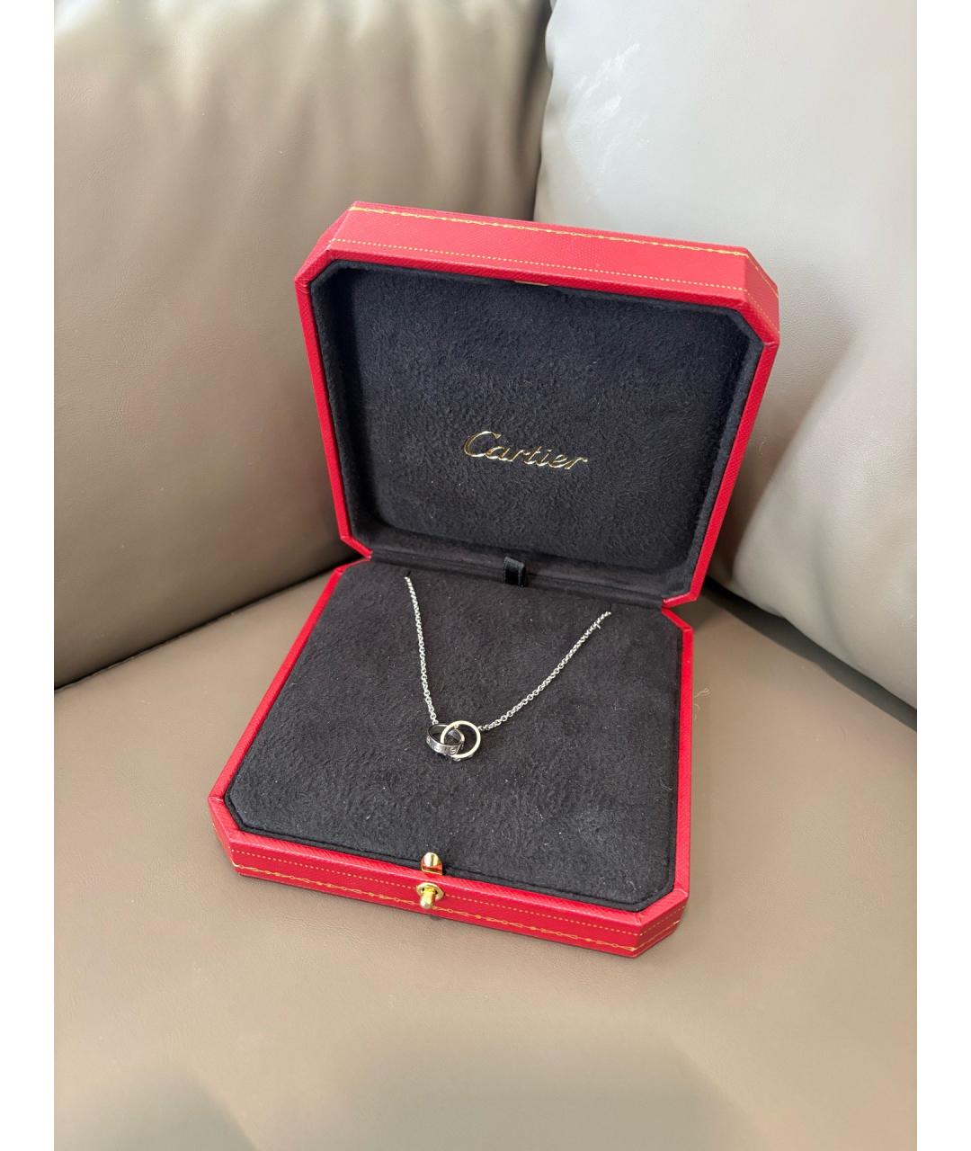 CARTIER Серебряная подвеска из белого золота, фото 2