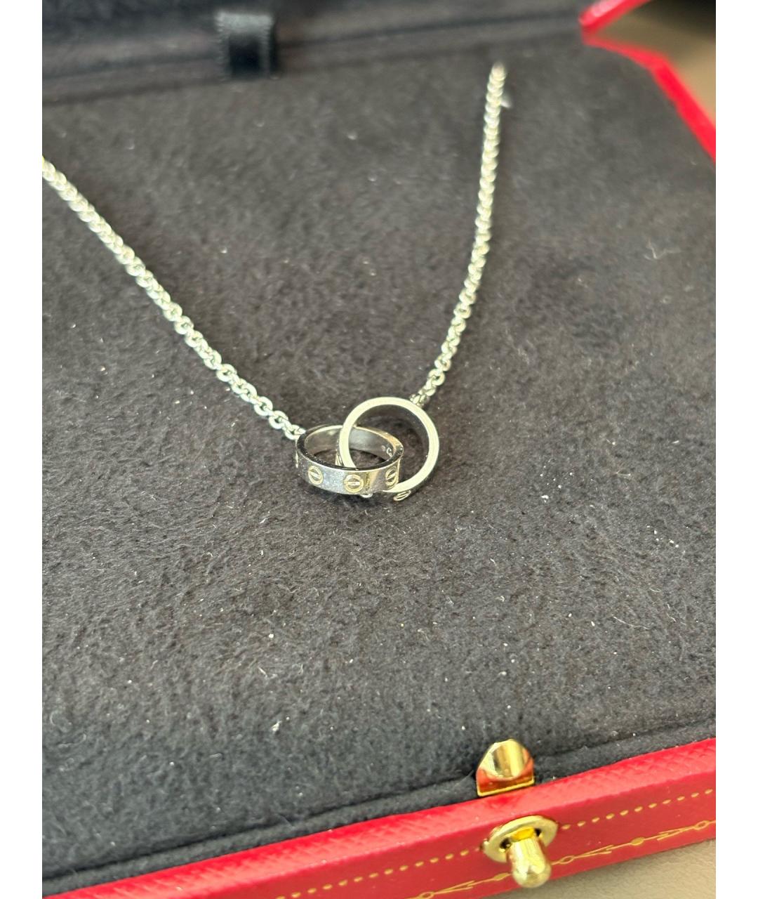 CARTIER Серебряная подвеска из белого золота, фото 3