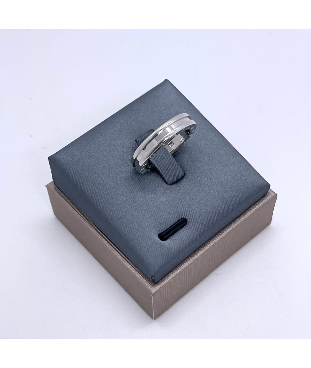 BVLGARI Серебряное кольцо из белого золота, фото 2