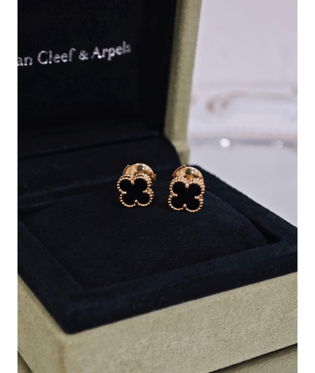 VAN CLEEF & ARPELS Золотые серьги из желтого золота, фото 6