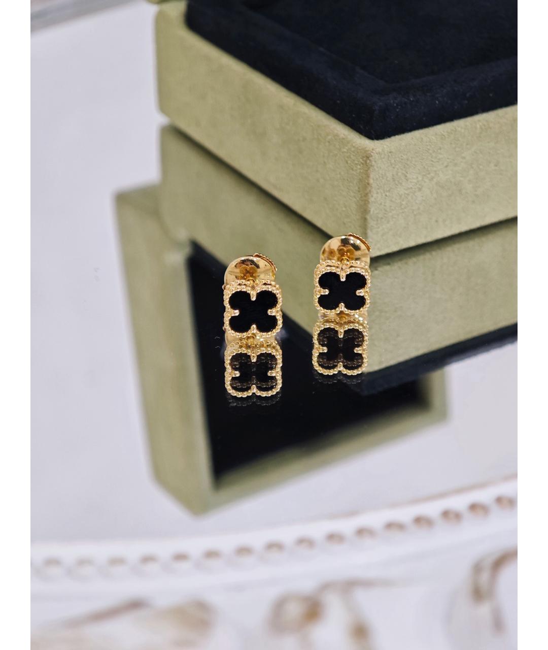 VAN CLEEF & ARPELS Золотые серьги из желтого золота, фото 3