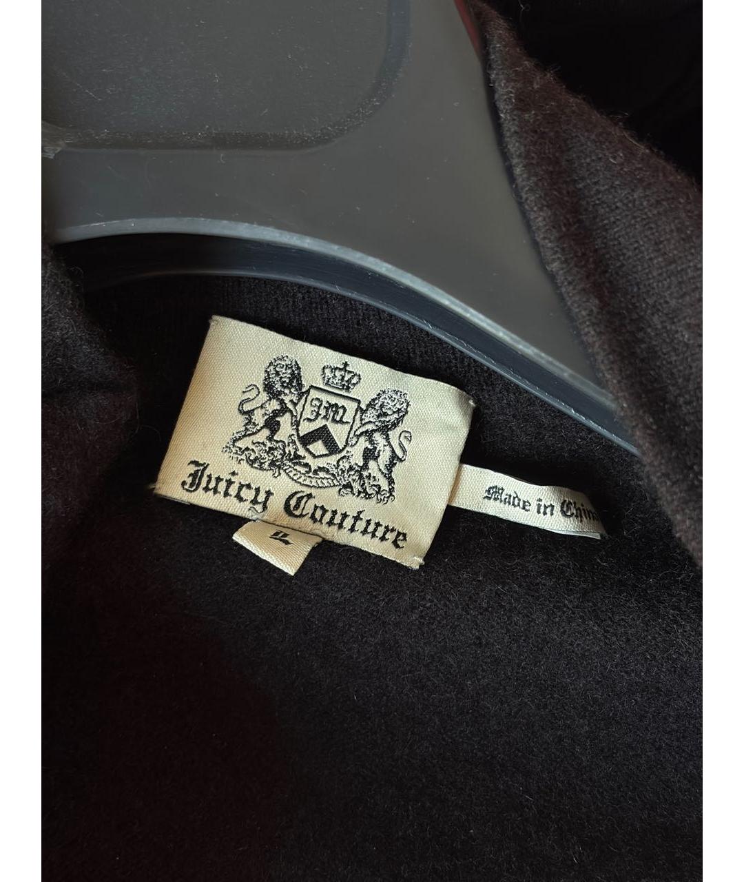 JUICY COUTURE Черный кашемировый джемпер / свитер, фото 5