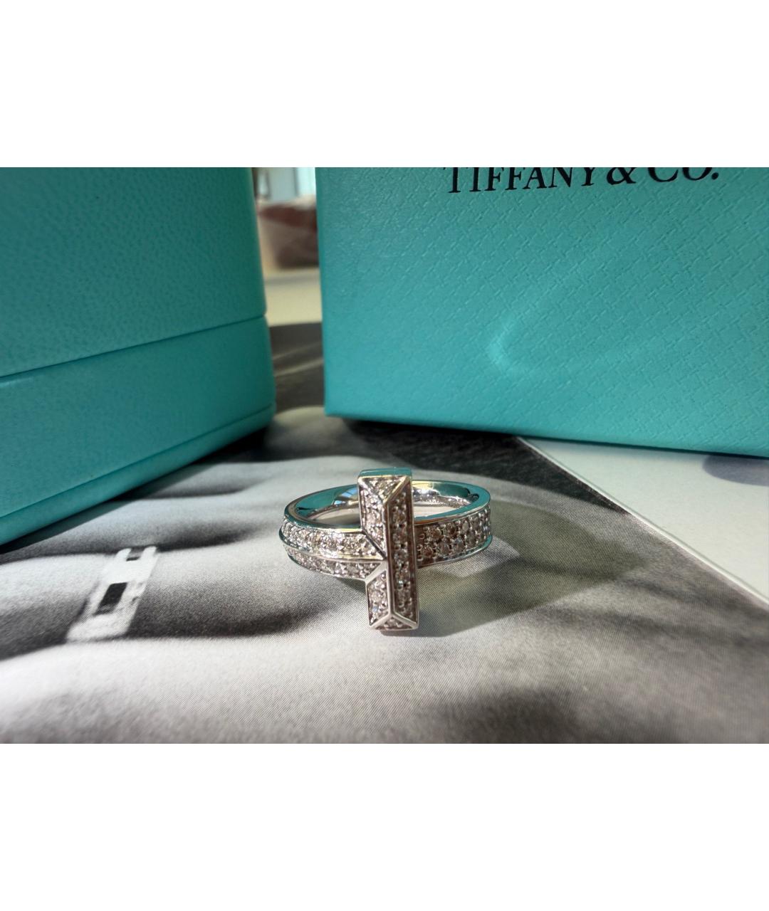 TIFFANY&CO Серебряное кольцо из белого золота, фото 7