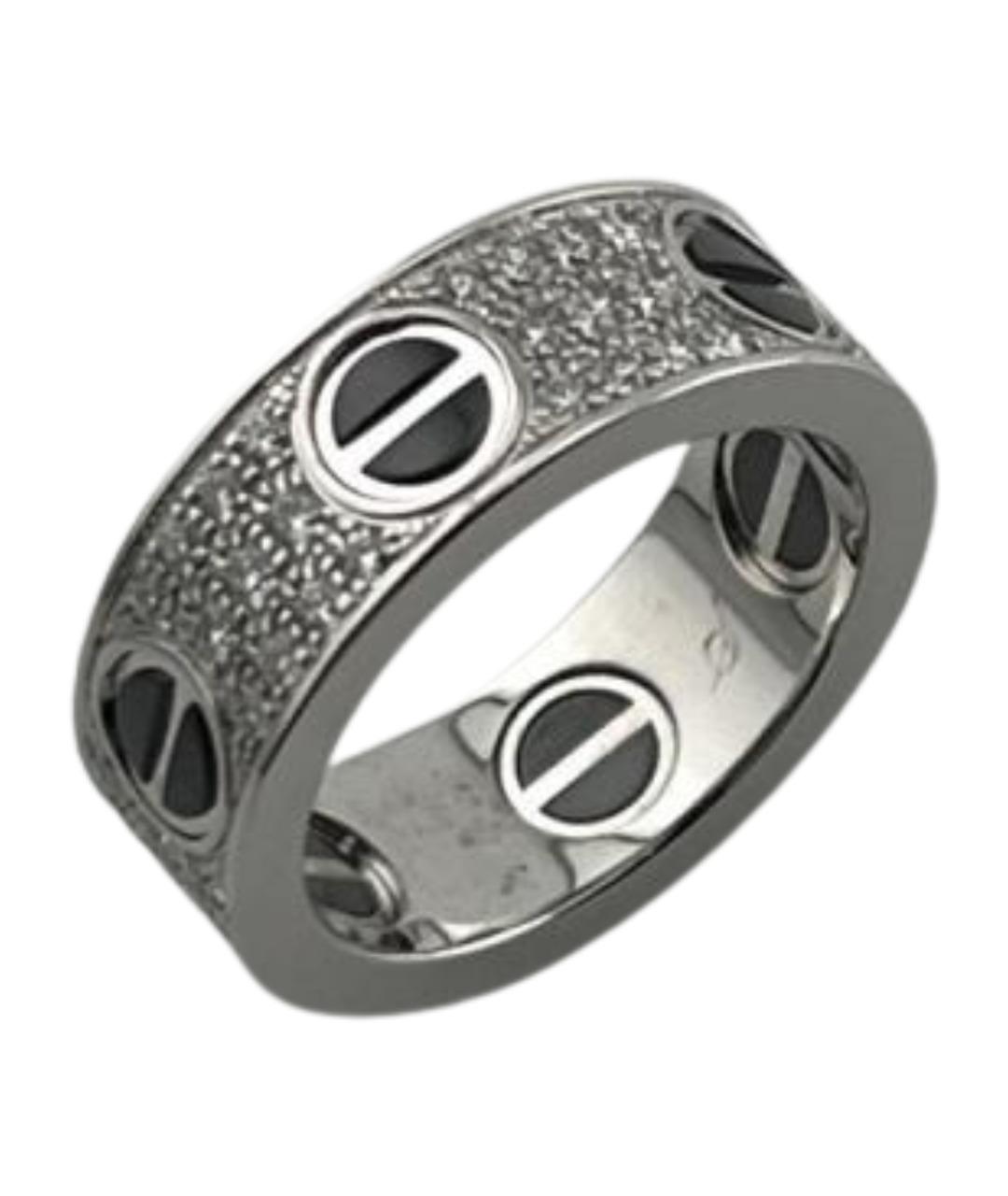 CARTIER Серебряное кольцо из белого золота, фото 1