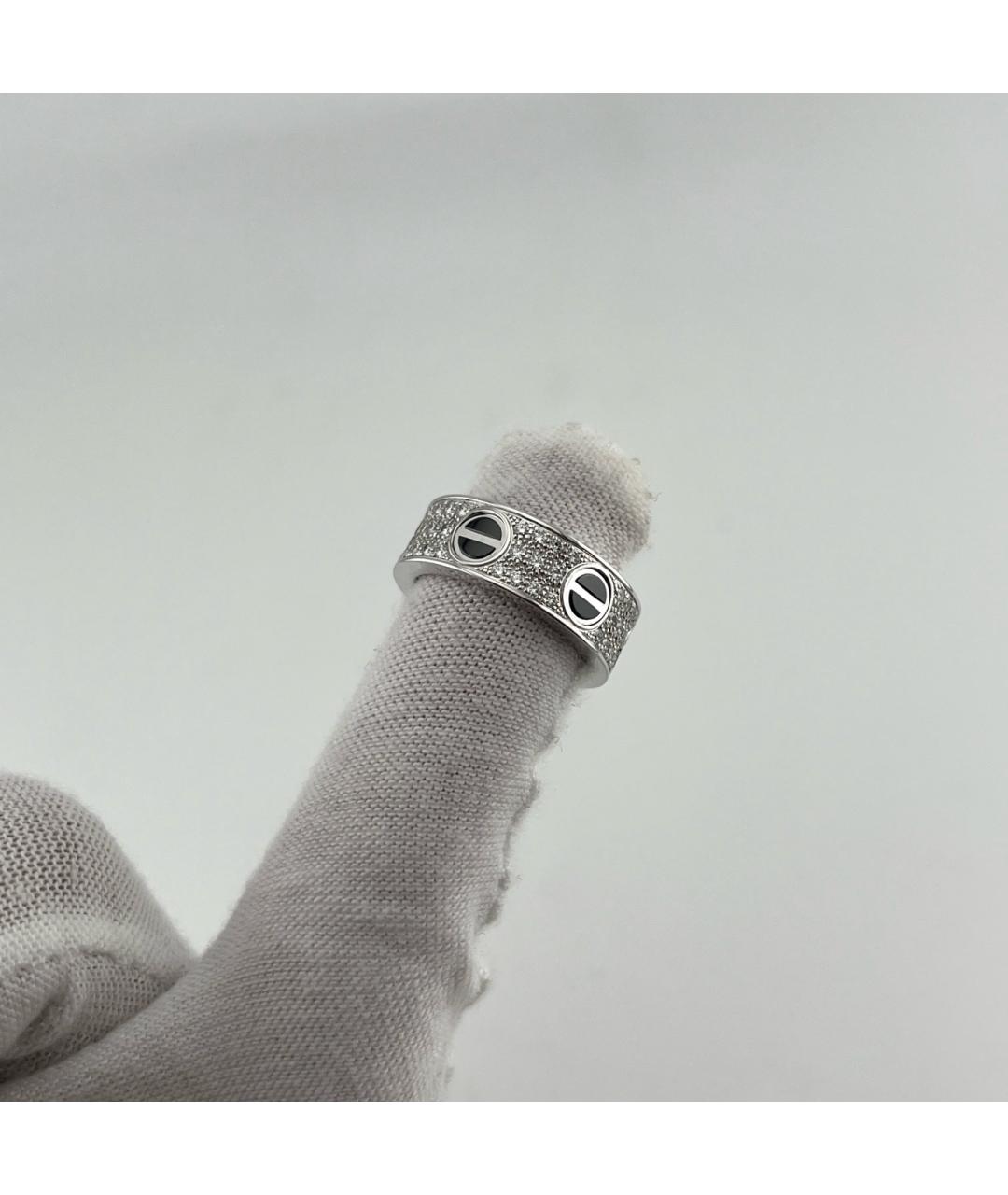 CARTIER Серебряное кольцо из белого золота, фото 3