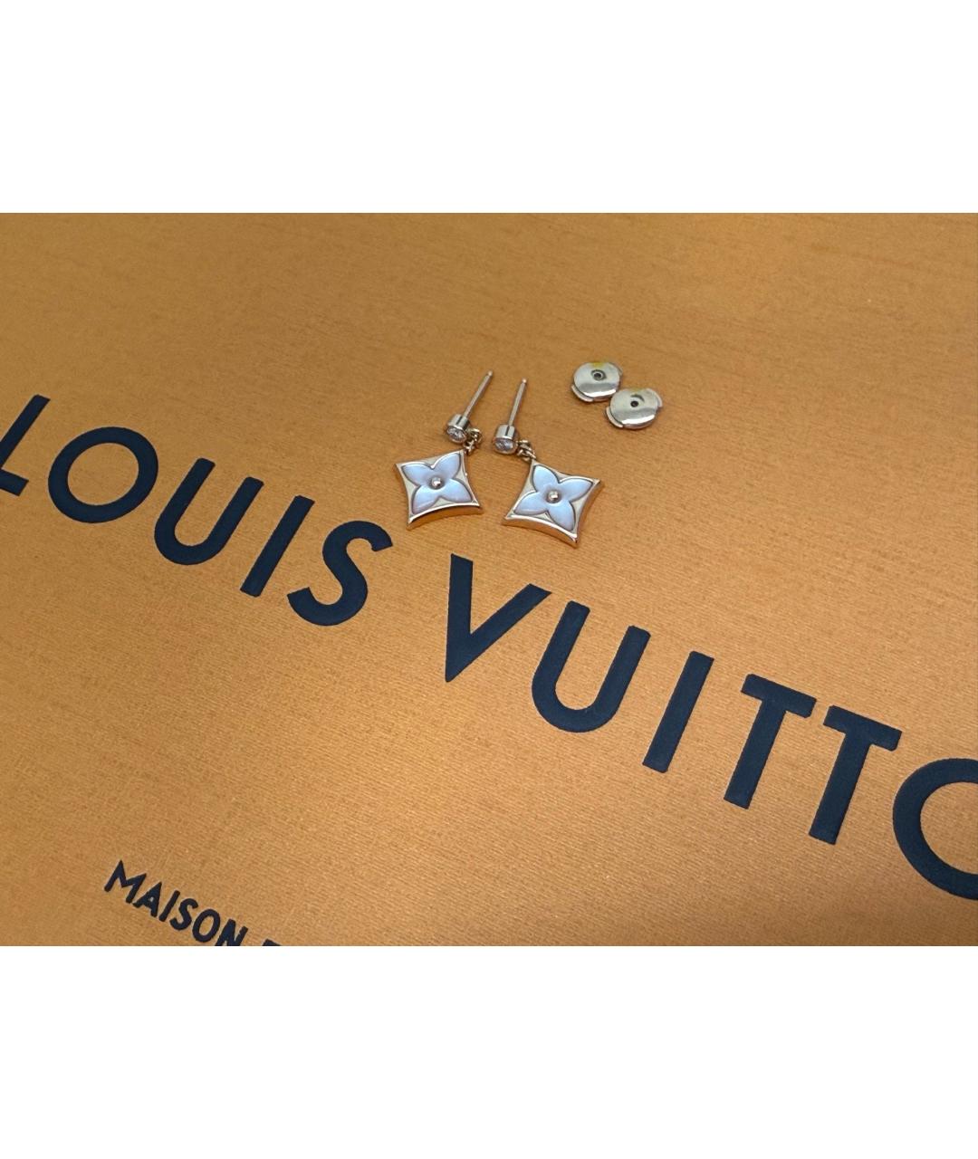 LOUIS VUITTON Золотые серьги из розового золота, фото 2