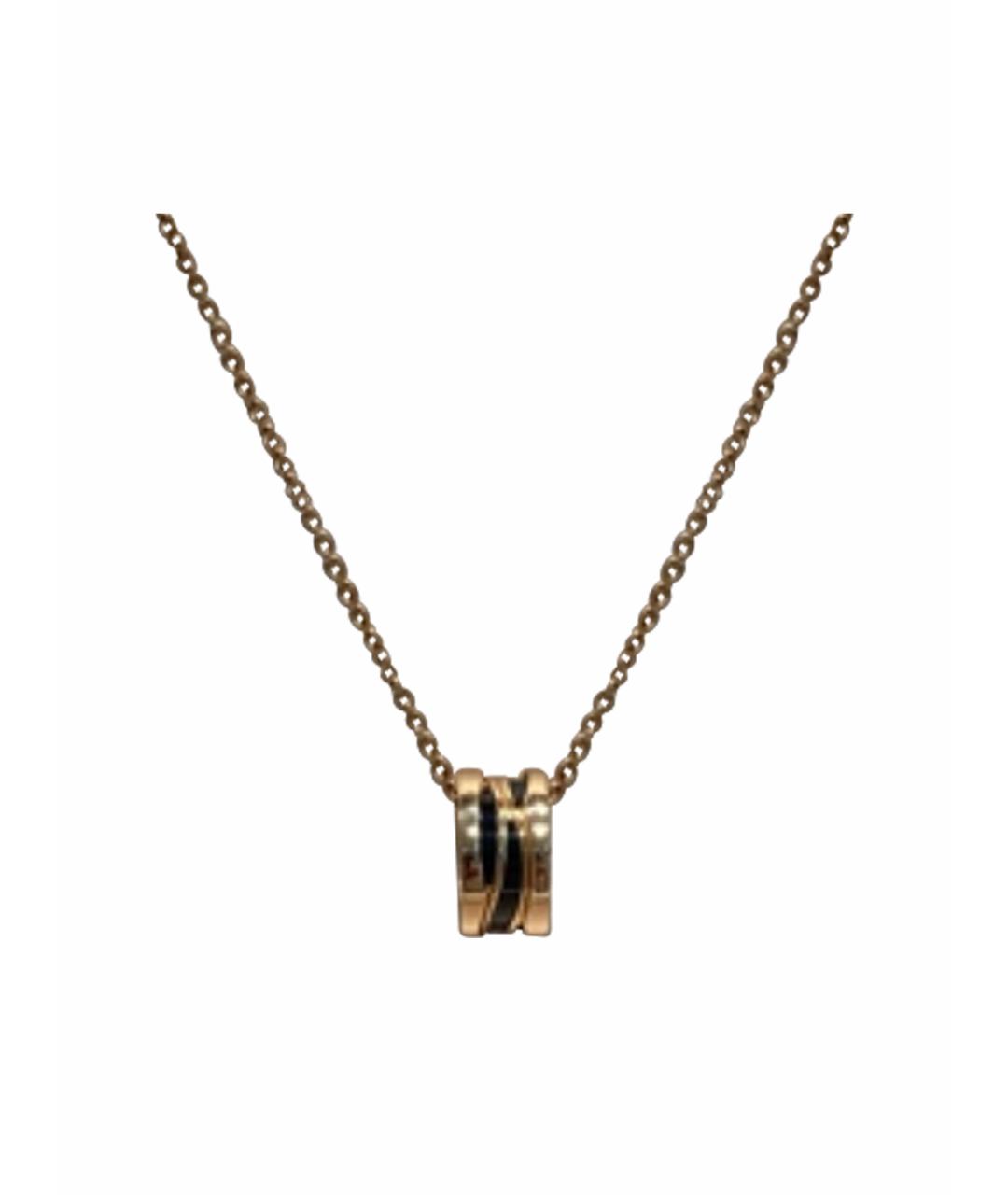 BVLGARI Золотая подвеска из розового золота, фото 1