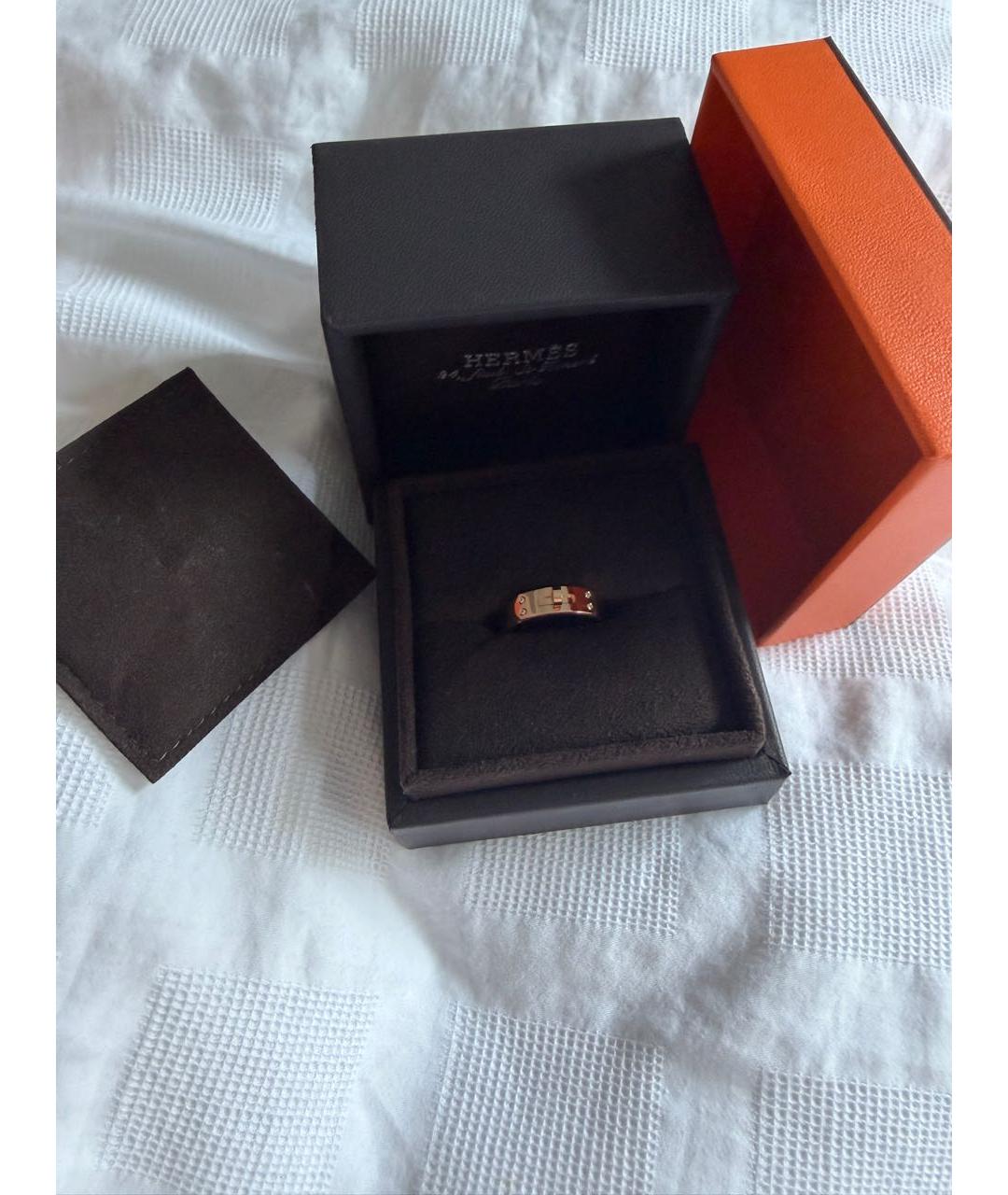HERMES Золотое кольцо из розового золота, фото 2